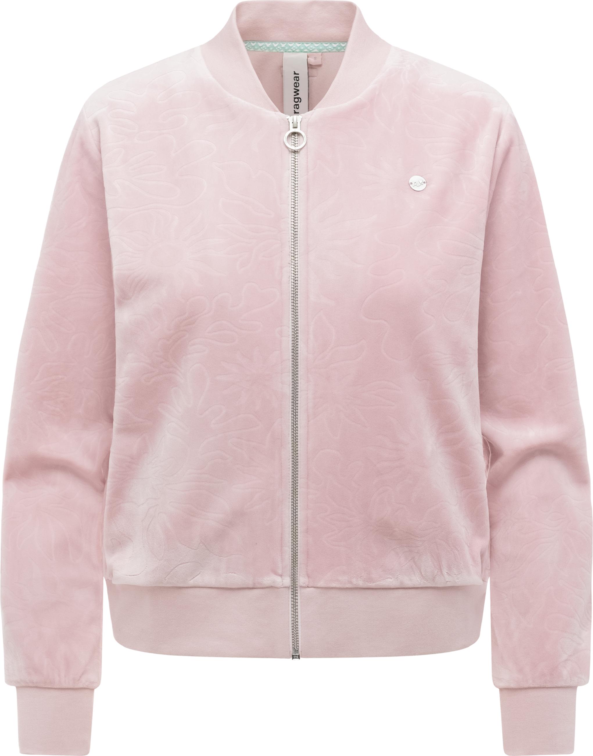 Kuschelweiche Sweatjacke "Doron Embossed" Marshmallow