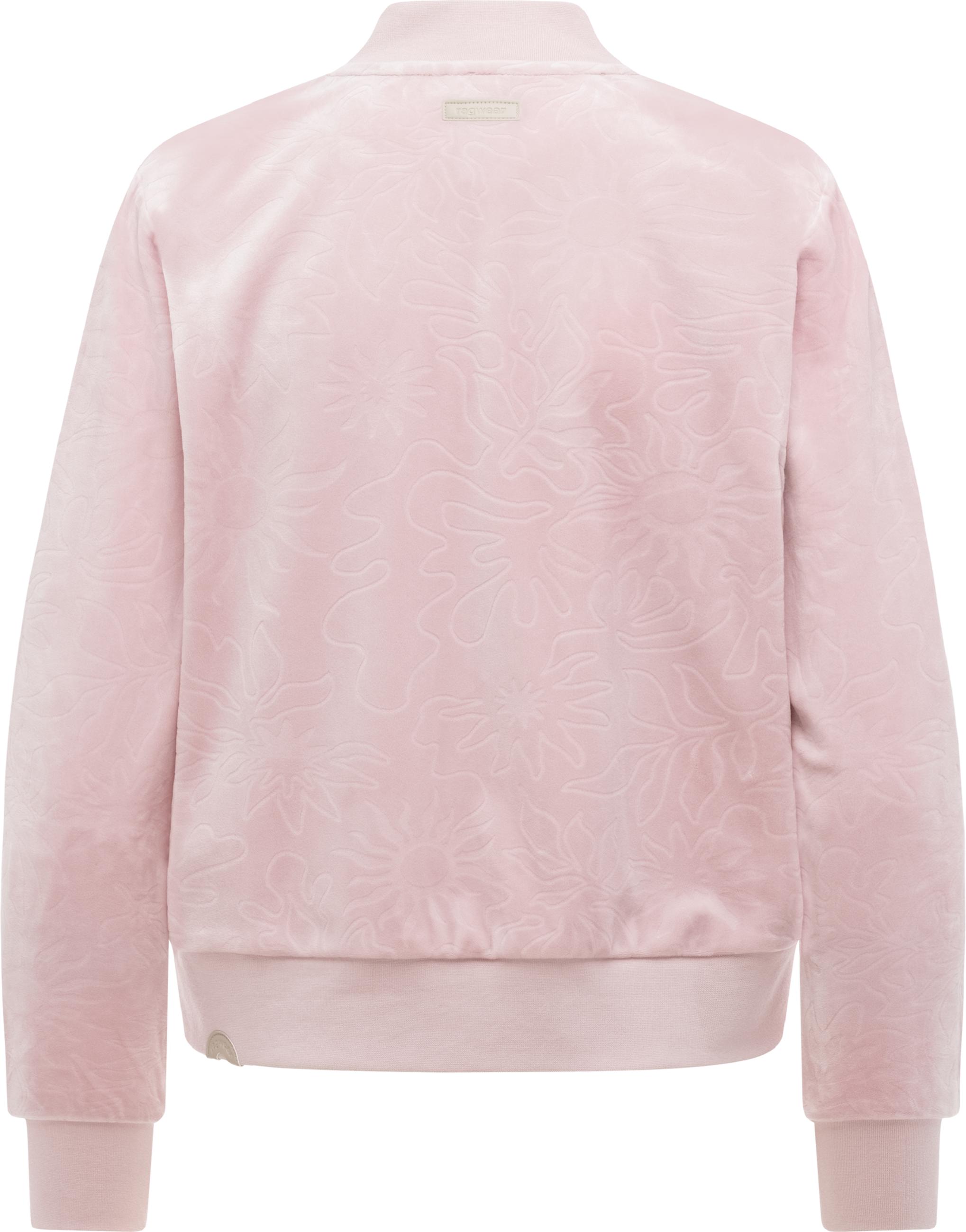 Kuschelweiche Sweatjacke "Doron Embossed" Marshmallow