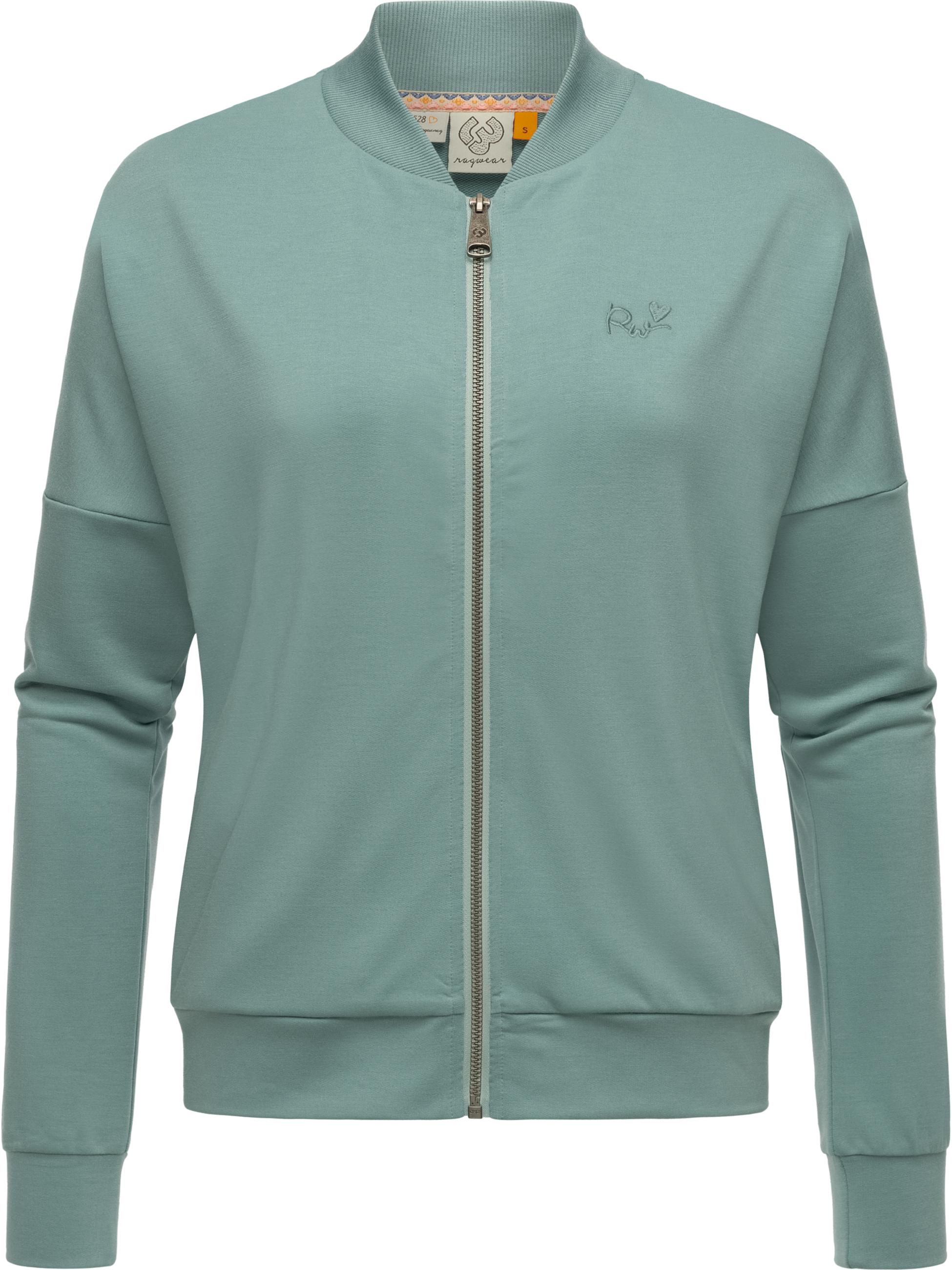 leichte Sweatjacke "Doron" Ocean Green