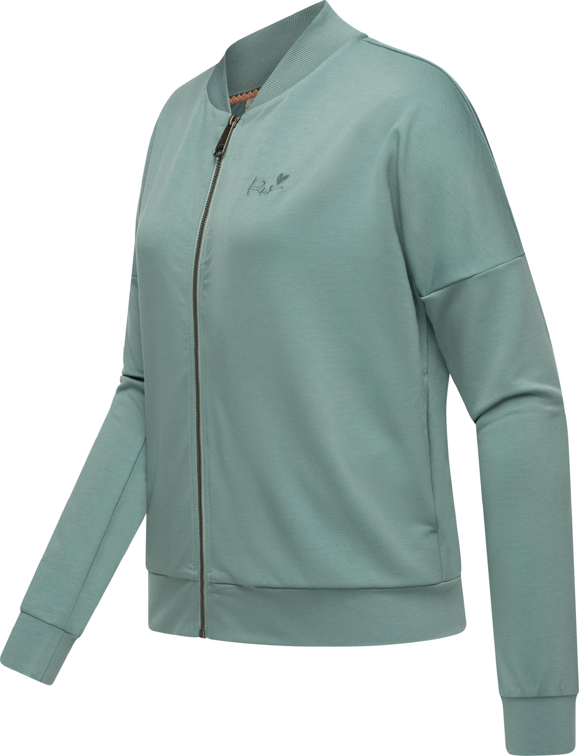 leichte Sweatjacke "Doron" Ocean Green