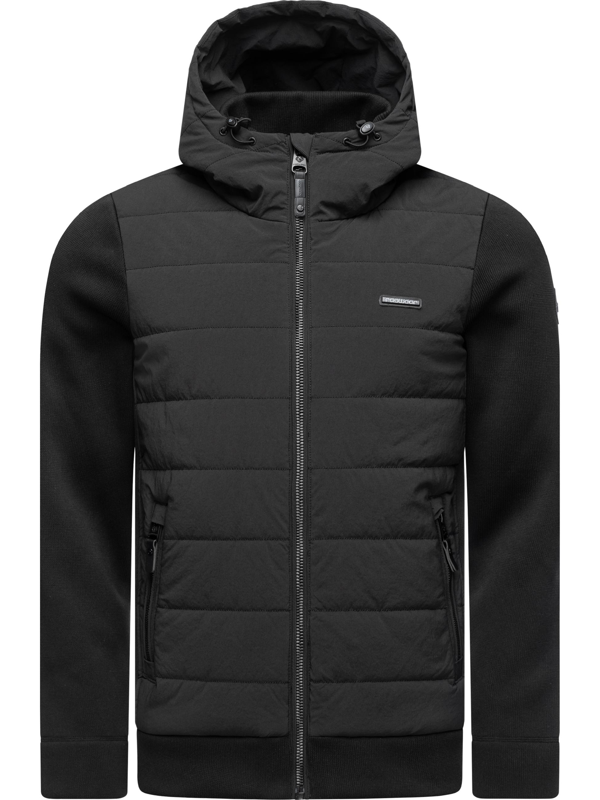 Winter Steppjacke mit Kapuze "Doryan" Black