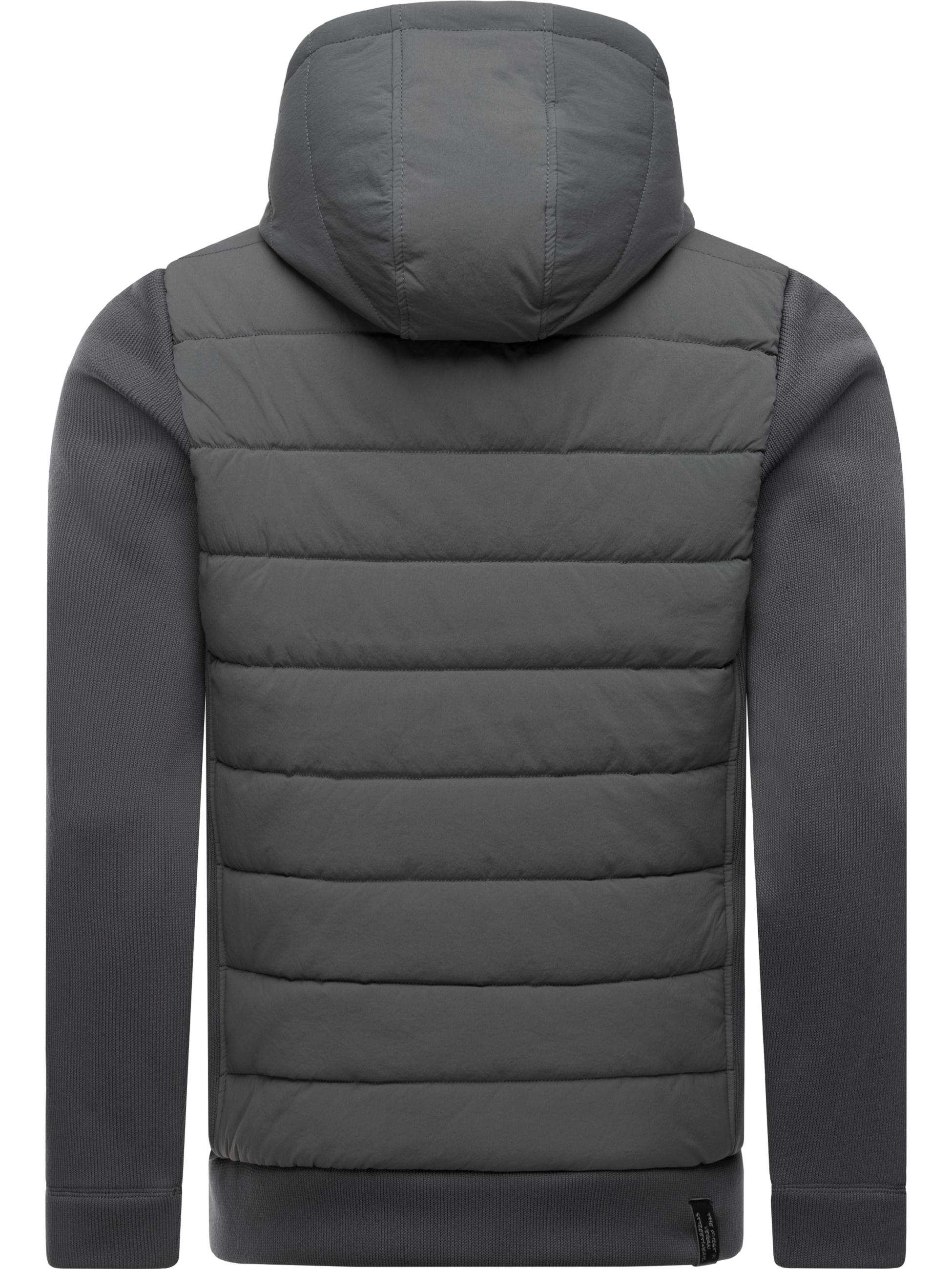 Winter Steppjacke mit Kapuze "Doryan" Dark Grey23