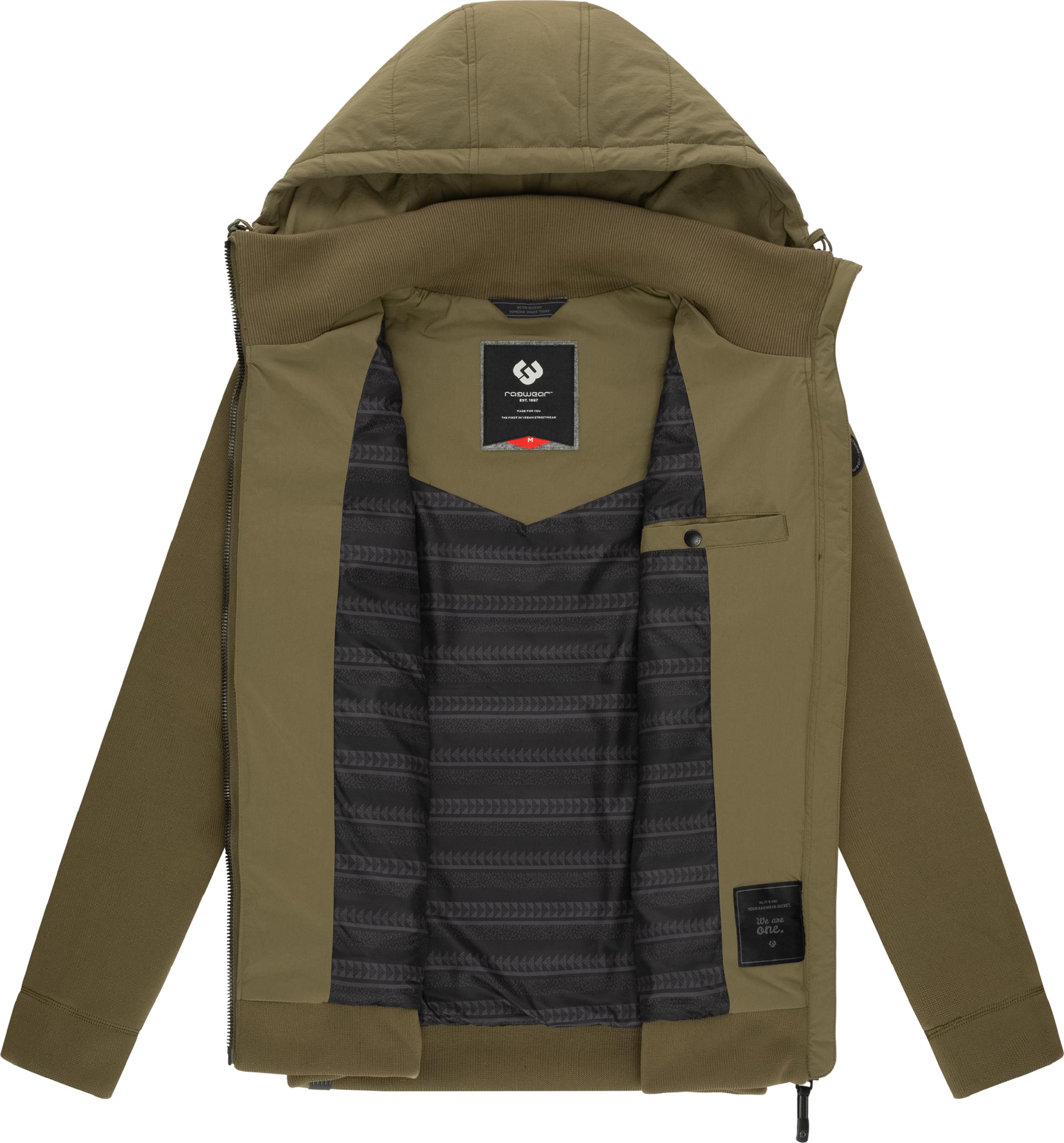 Winter Steppjacke mit Kapuze "Doryan" Olive23