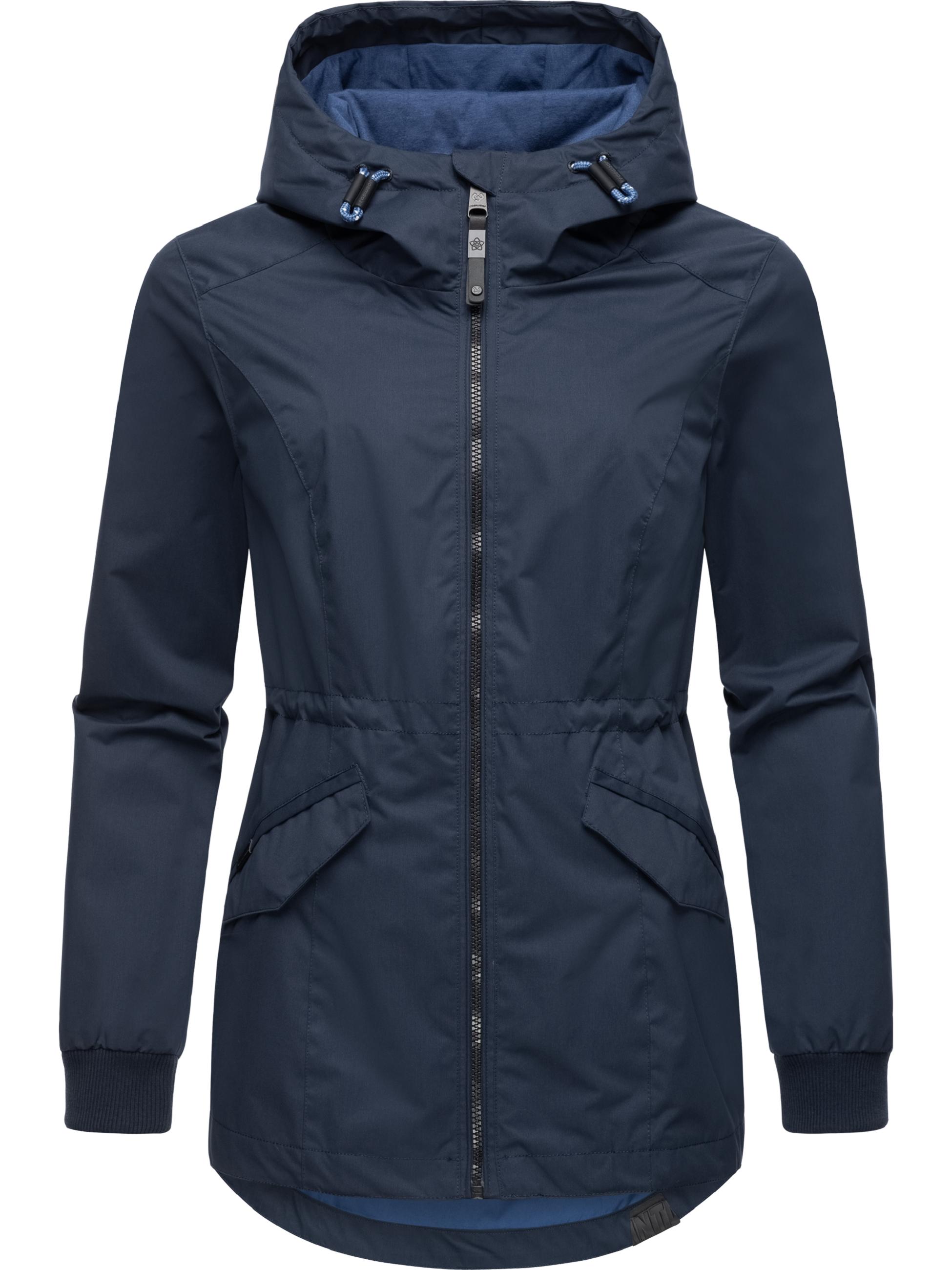 Leichte Übergangsjacke mit Taillenzugband "Dowey A" Navy