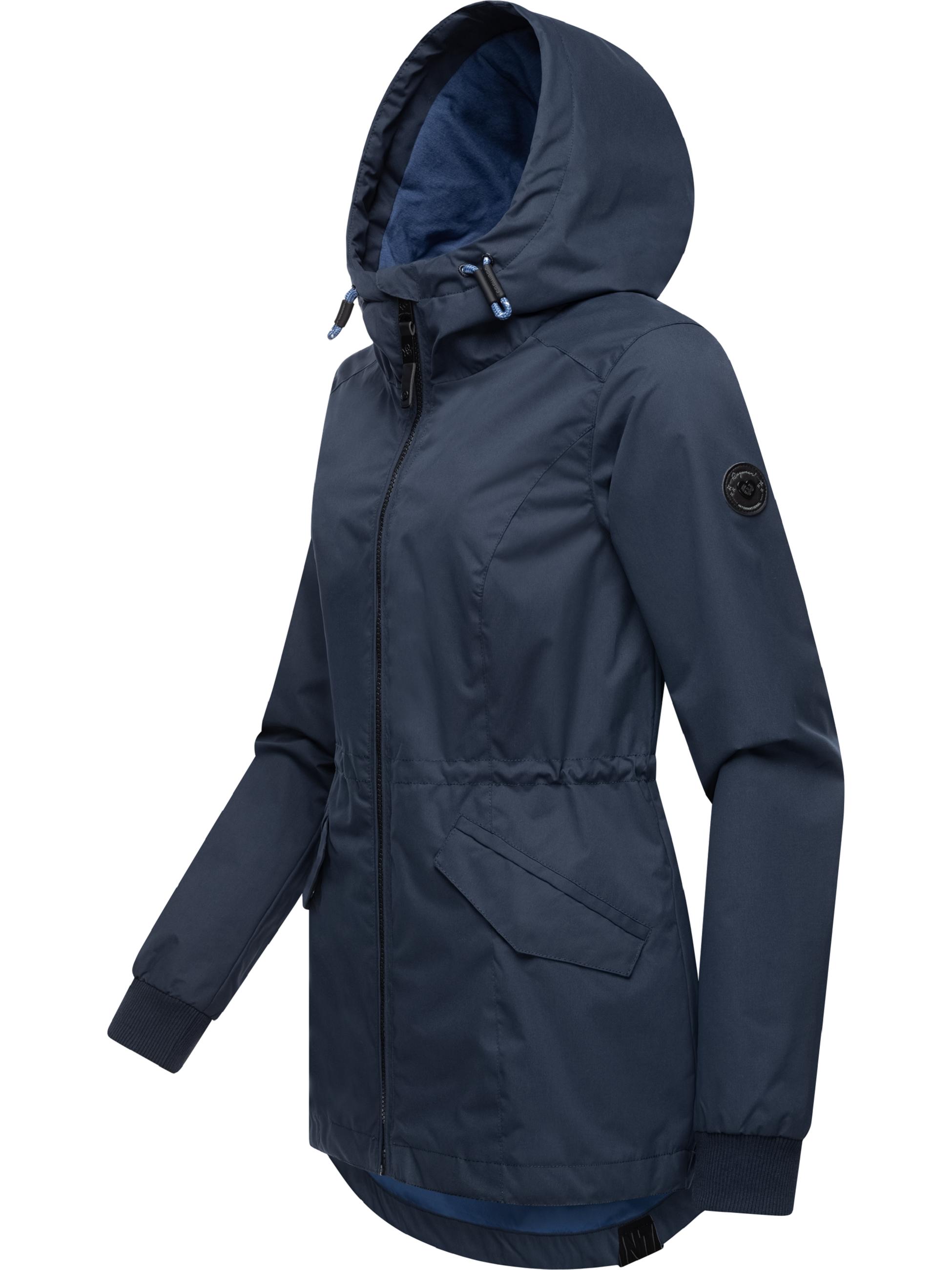 Leichte Übergangsjacke mit Taillenzugband "Dowey A" Navy