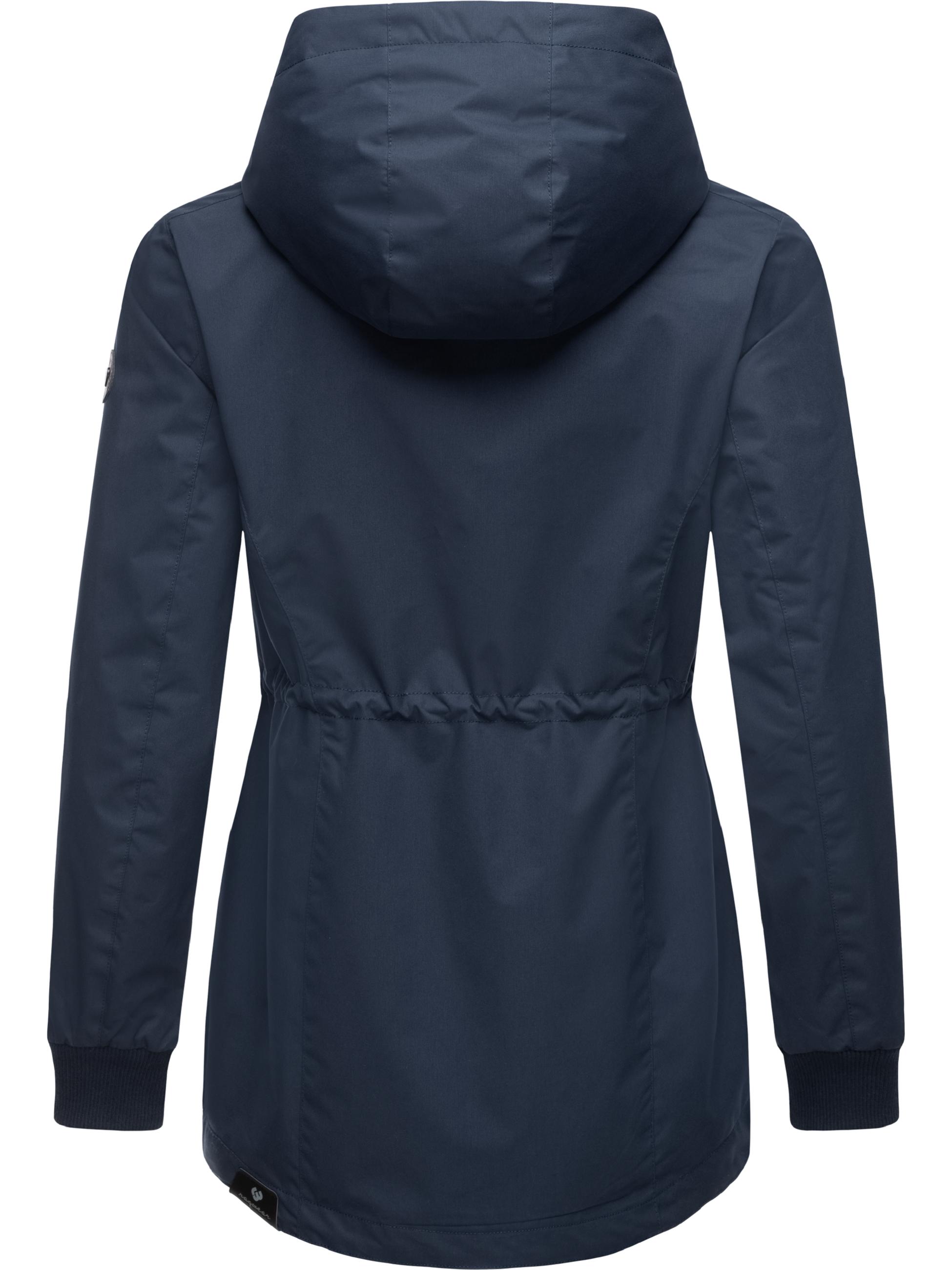 Leichte Übergangsjacke mit Taillenzugband "Dowey A" Navy