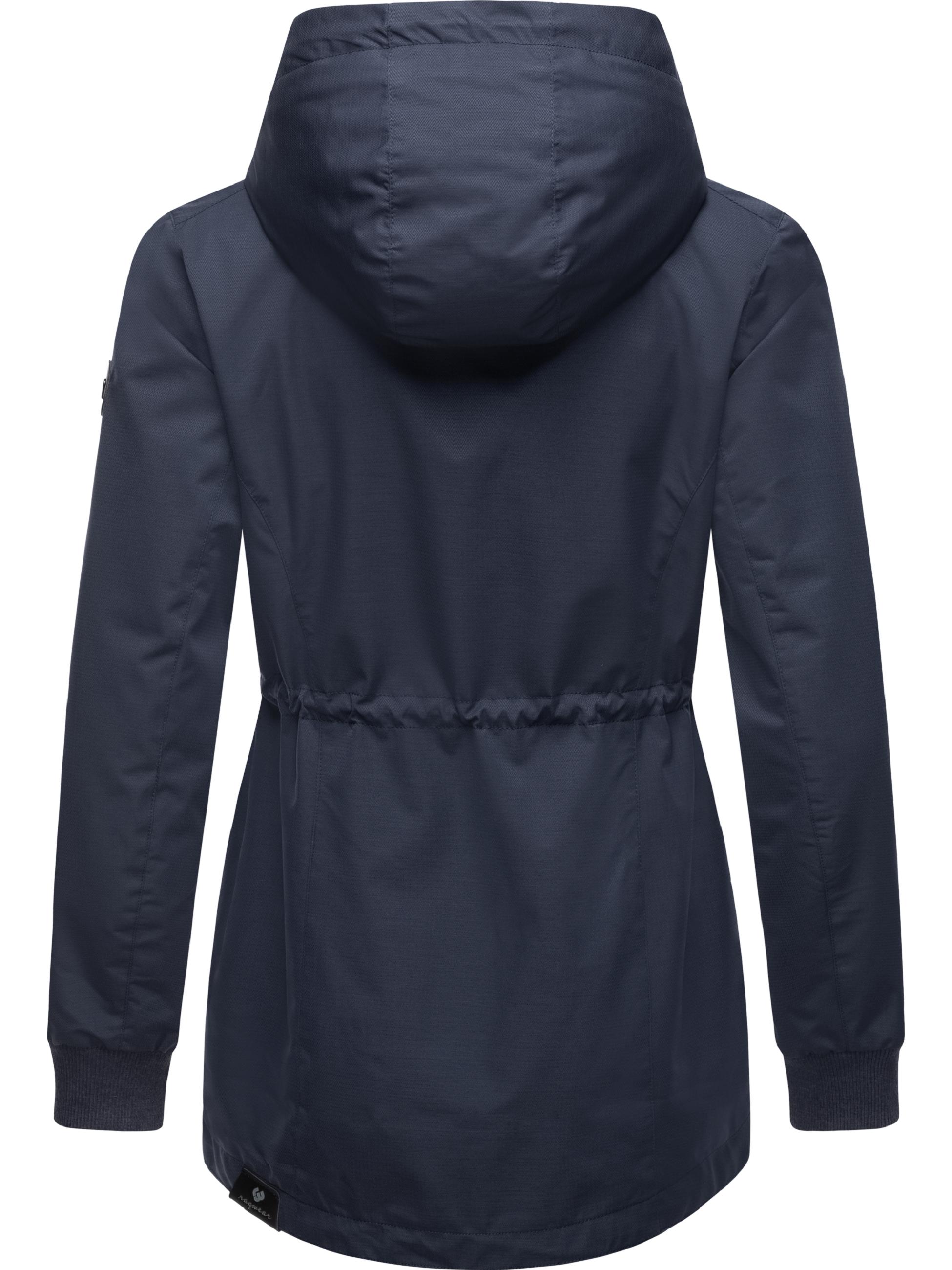 Wasserdichte Regenjacke mit Kapuze "Dowey Tech" Navy