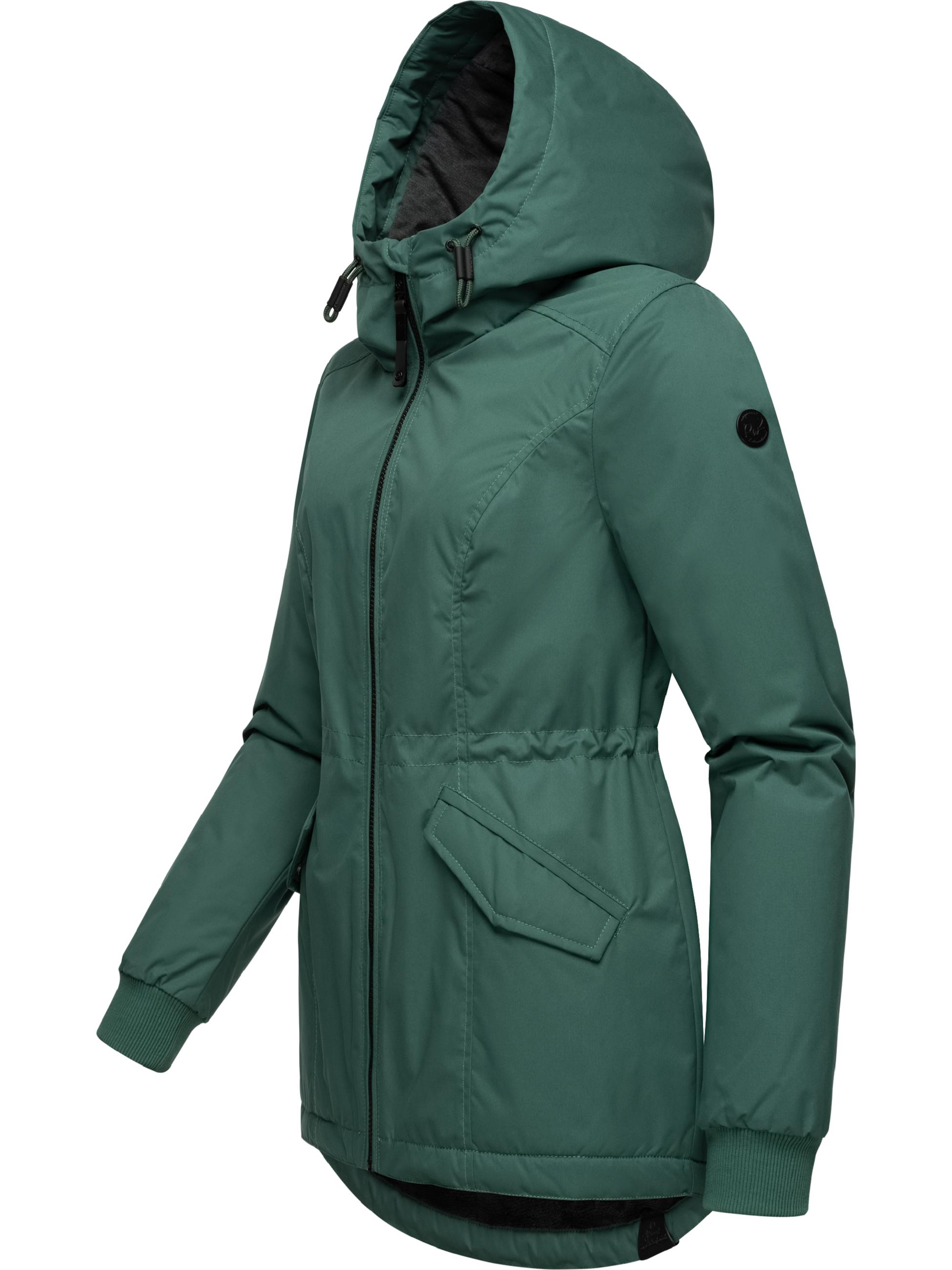 Wasserdichte Winterjacke "Dowey Warm" Pine Green