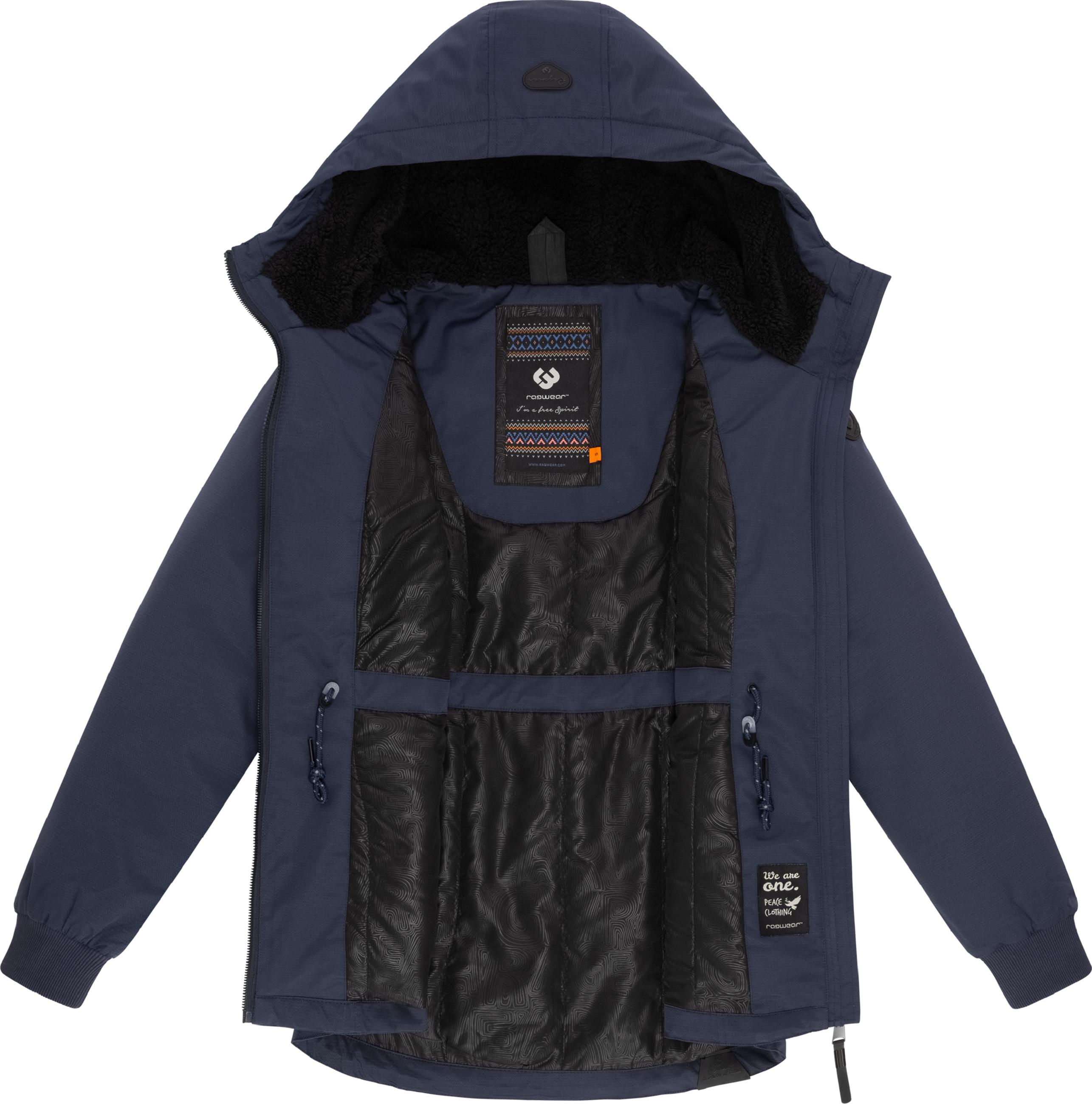 Wasserdichte Winterjacke Dowey Warm Rain Navy