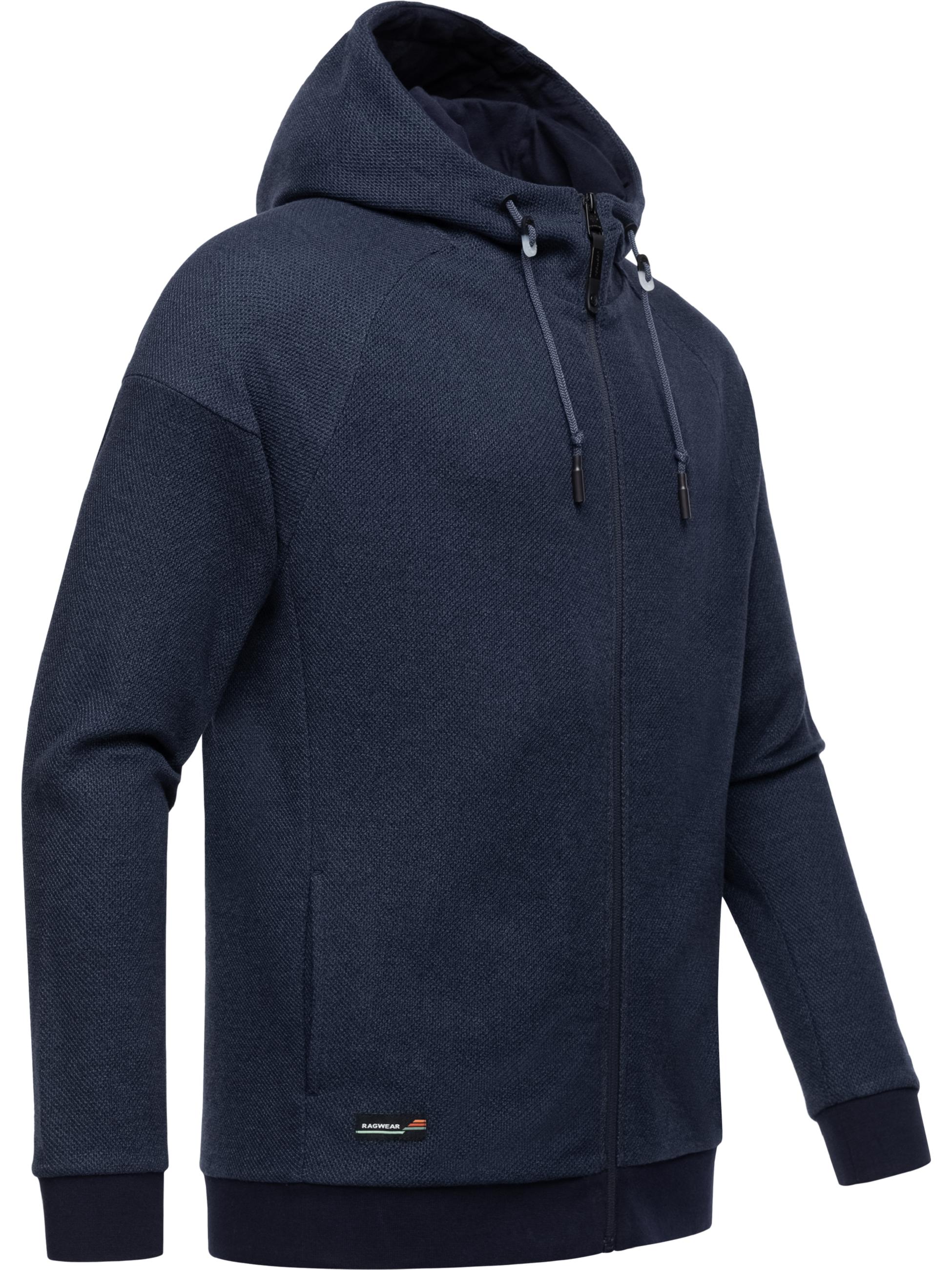 Sweatjacke mit Kapuze "Dreyner" Navy