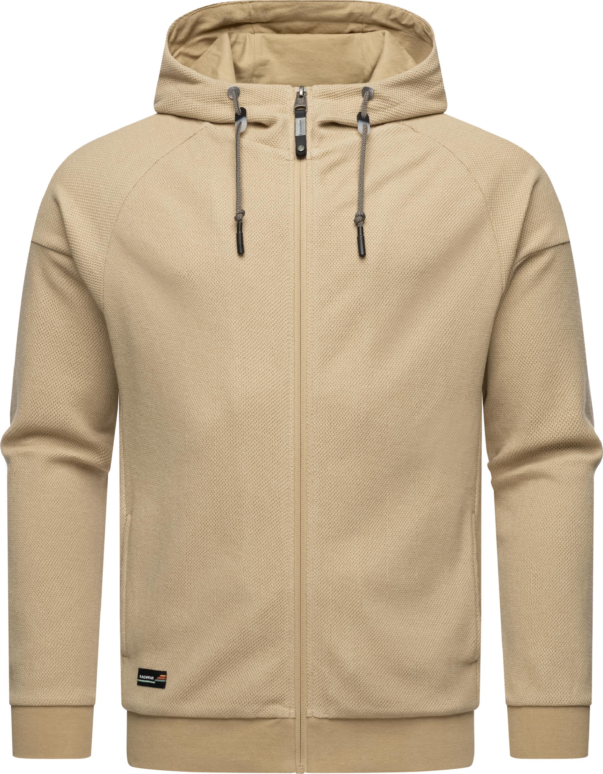 Sweatjacke mit Kapuze "Dreyner" Sand