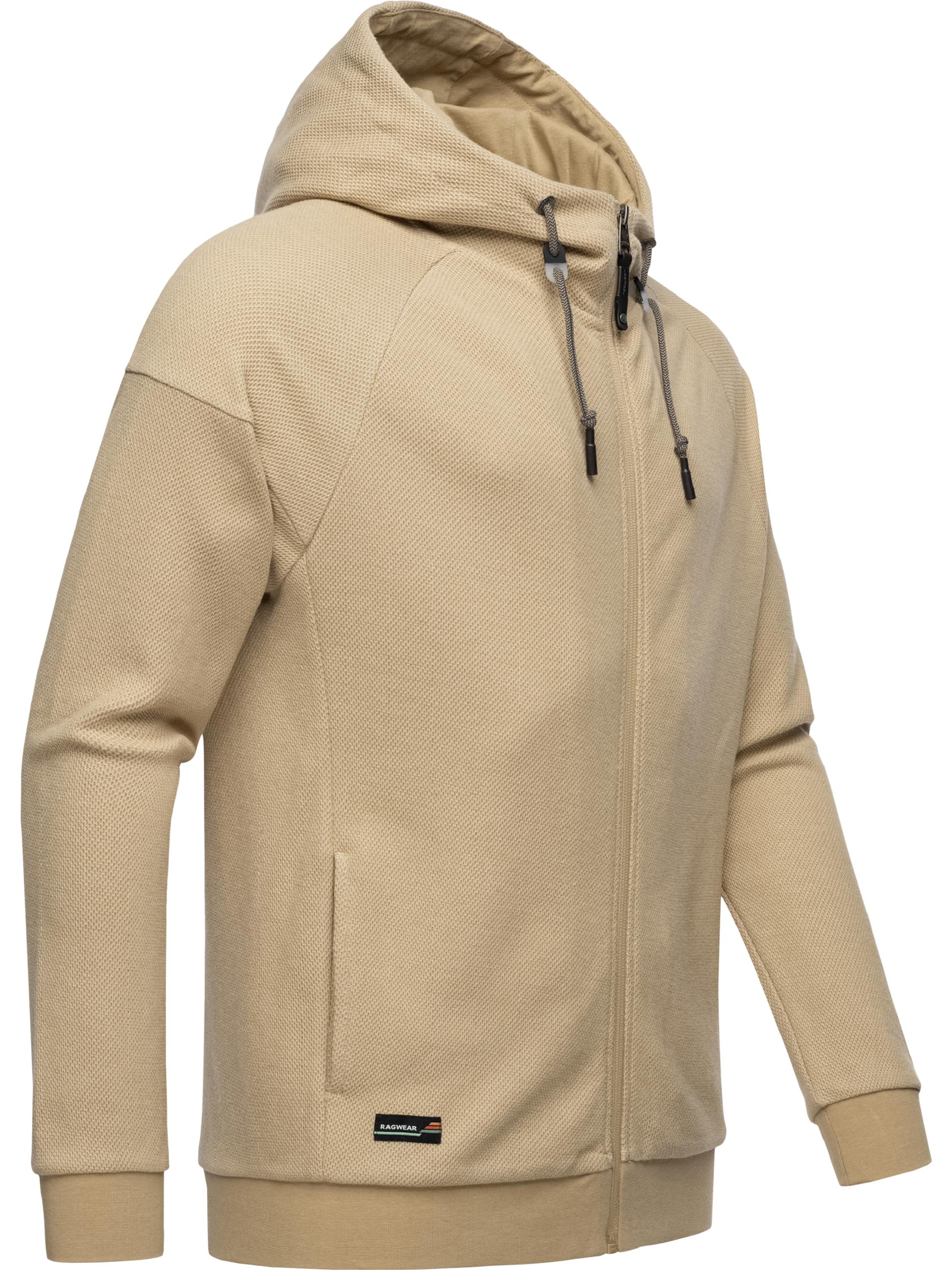 Sweatjacke mit Kapuze "Dreyner" Sand