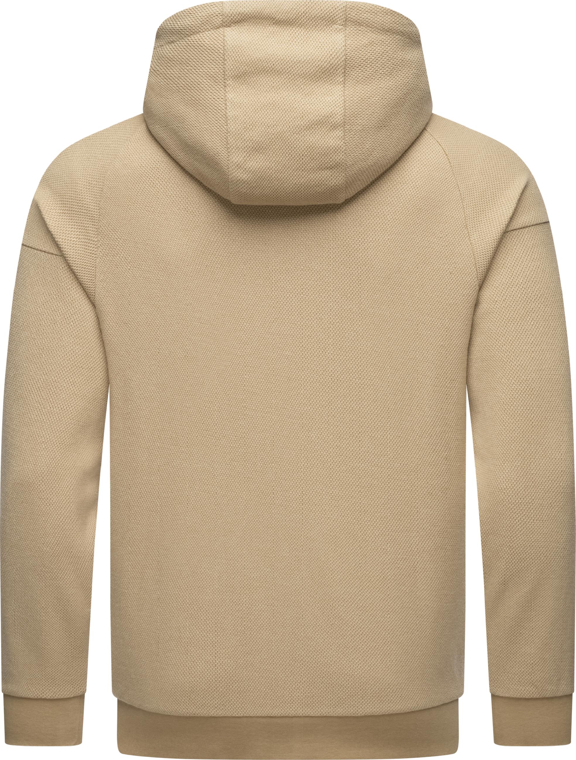 Sweatjacke mit Kapuze "Dreyner" Sand