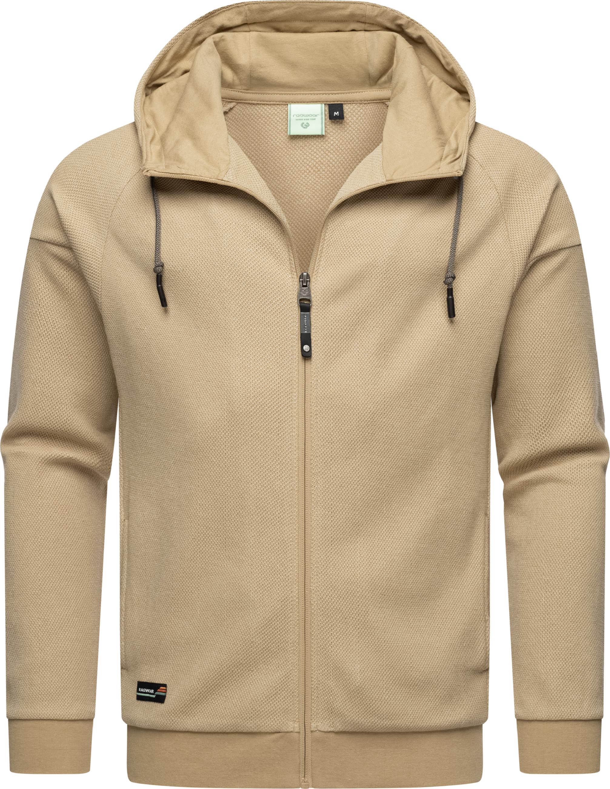 Sweatjacke mit Kapuze "Dreyner" Sand