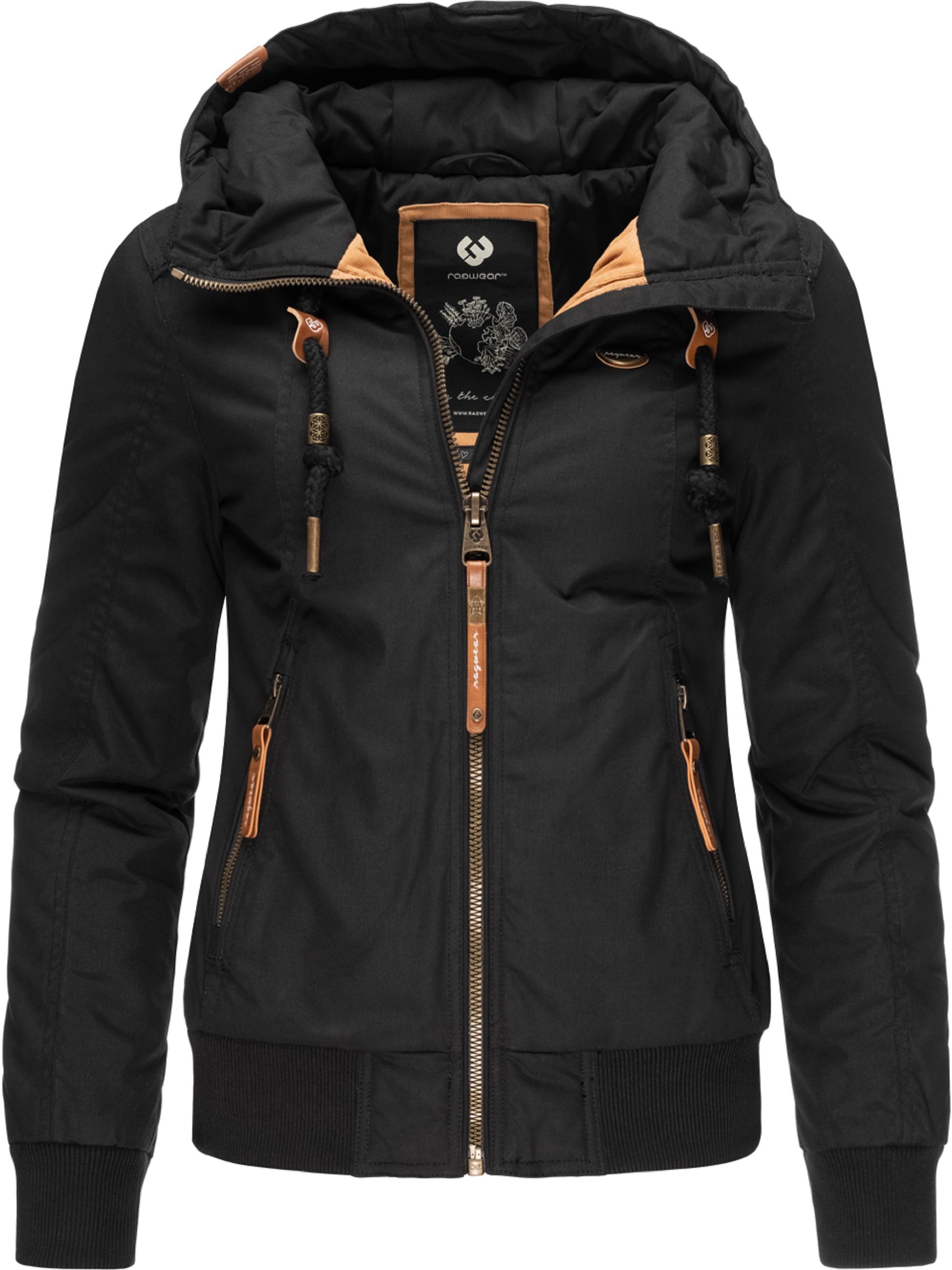 Winterjacke mit Kapuze "Druna Winter" Black