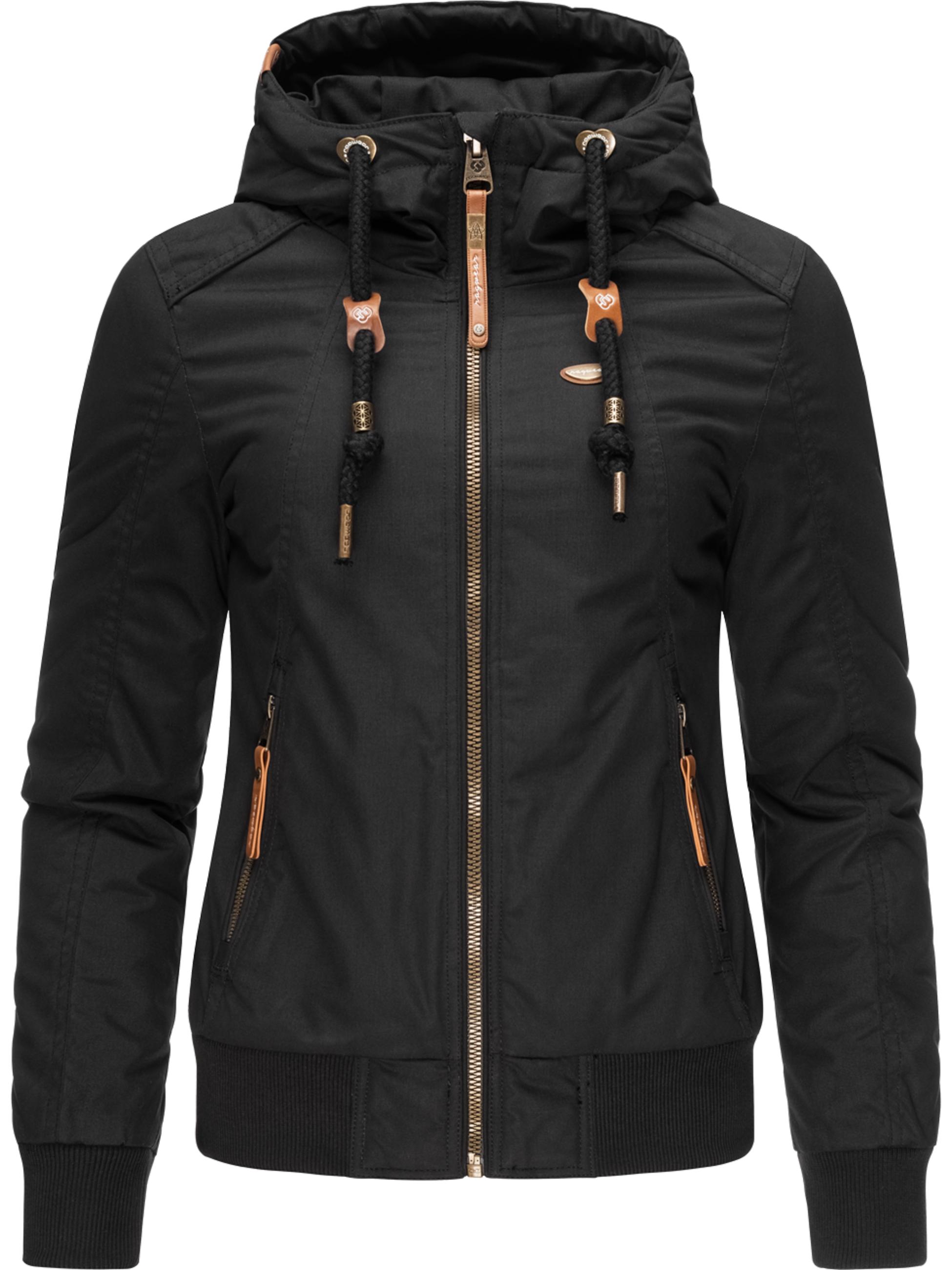 Winterjacke mit Kapuze "Druna Winter" Black