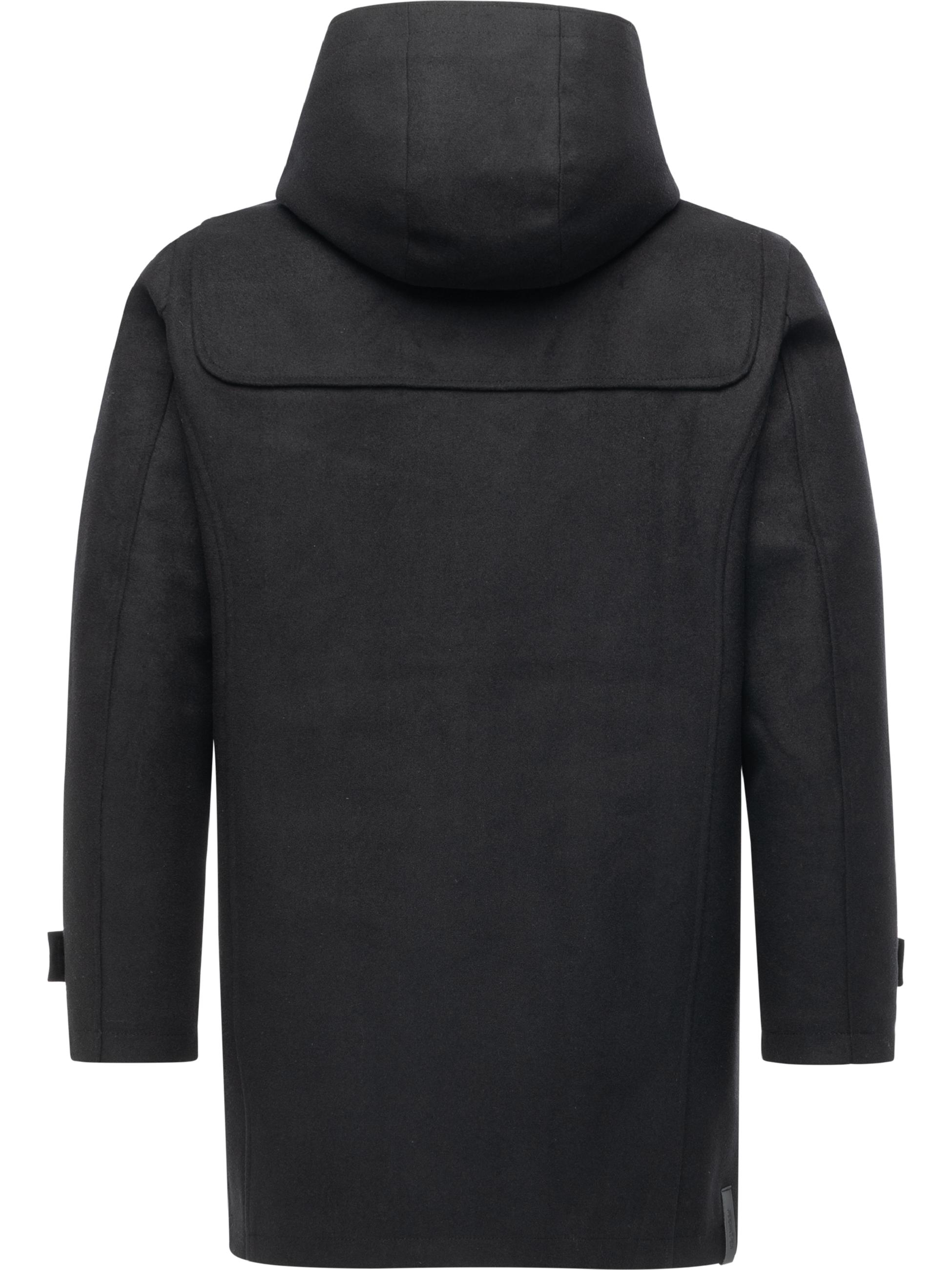 Winter Kurzmantel mit Kapuze "Duffie YOUMODO" Black