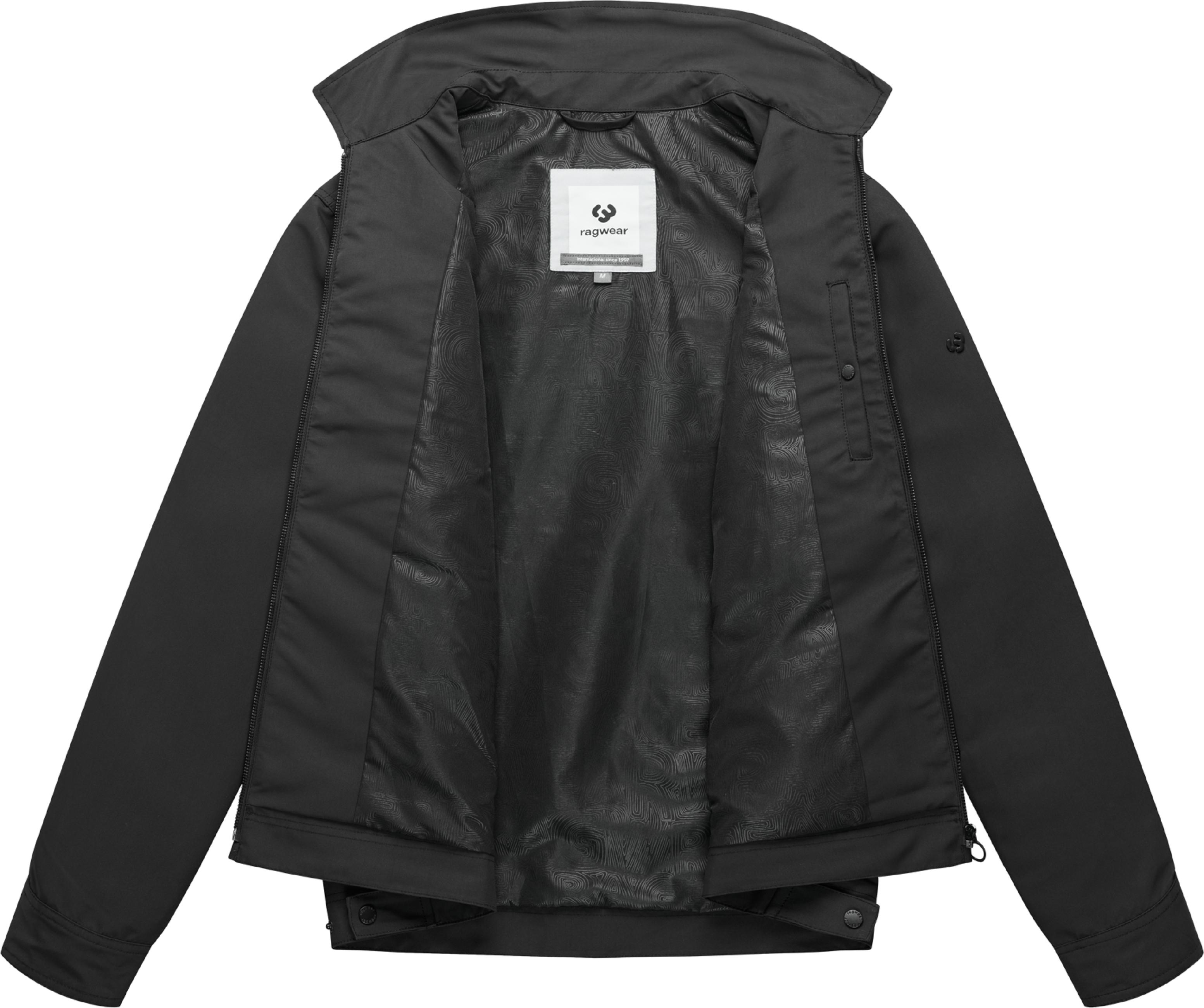 Übergangsjacke mit Hemdkragen "Dyphner YOUMODO" Black