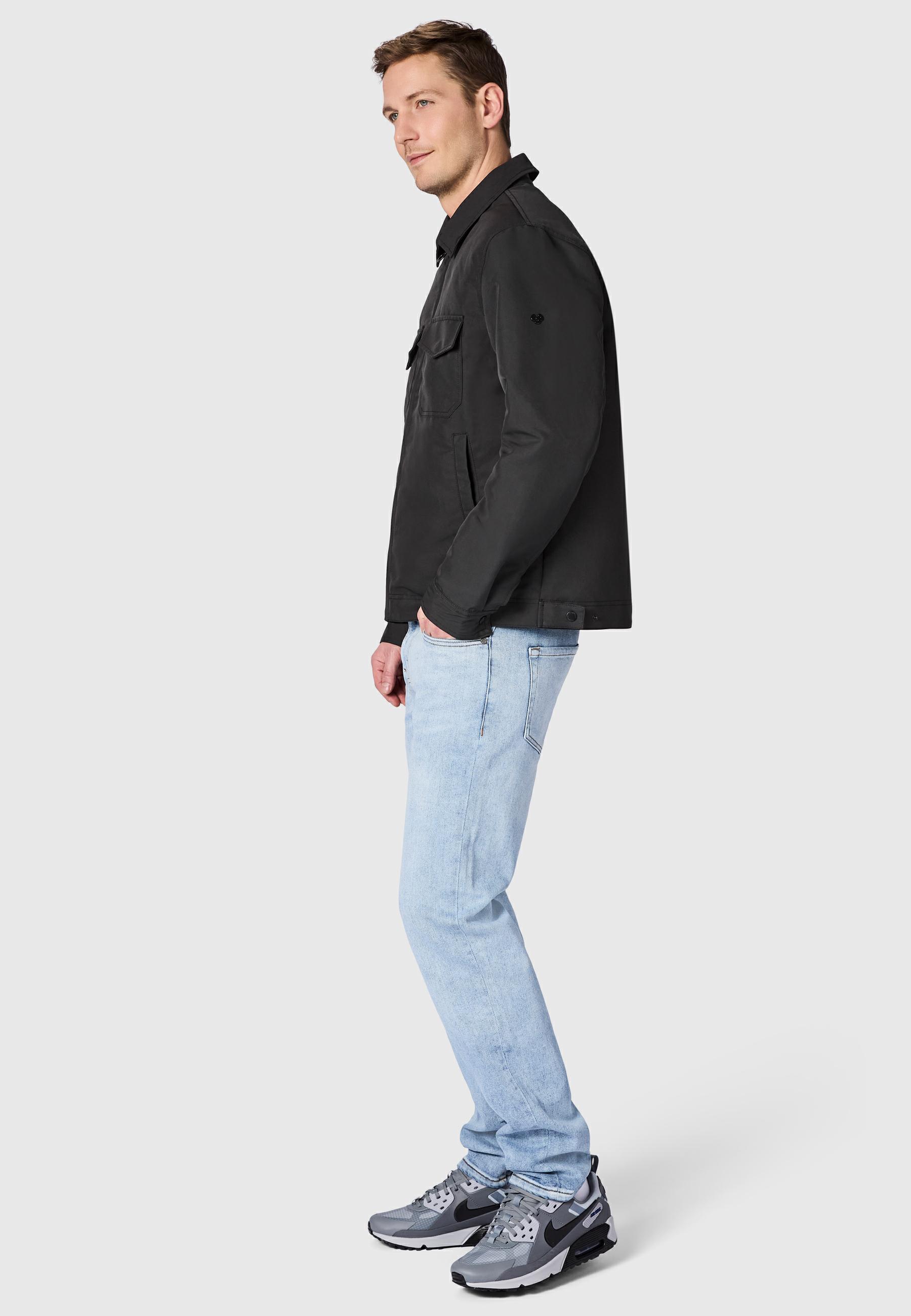 Übergangsjacke mit Hemdkragen "Dyphner YOUMODO" Black