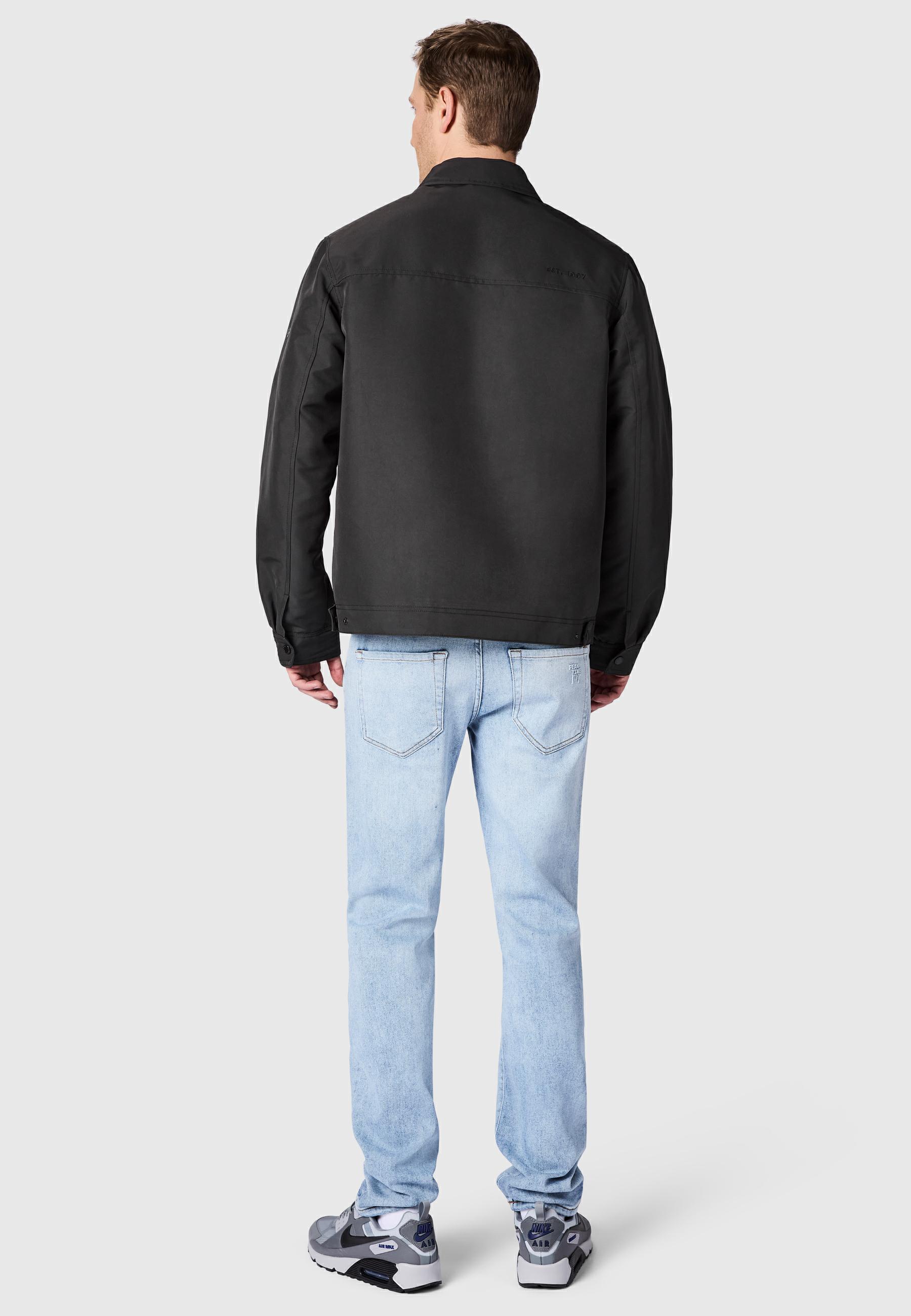 Übergangsjacke mit Hemdkragen "Dyphner YOUMODO" Black