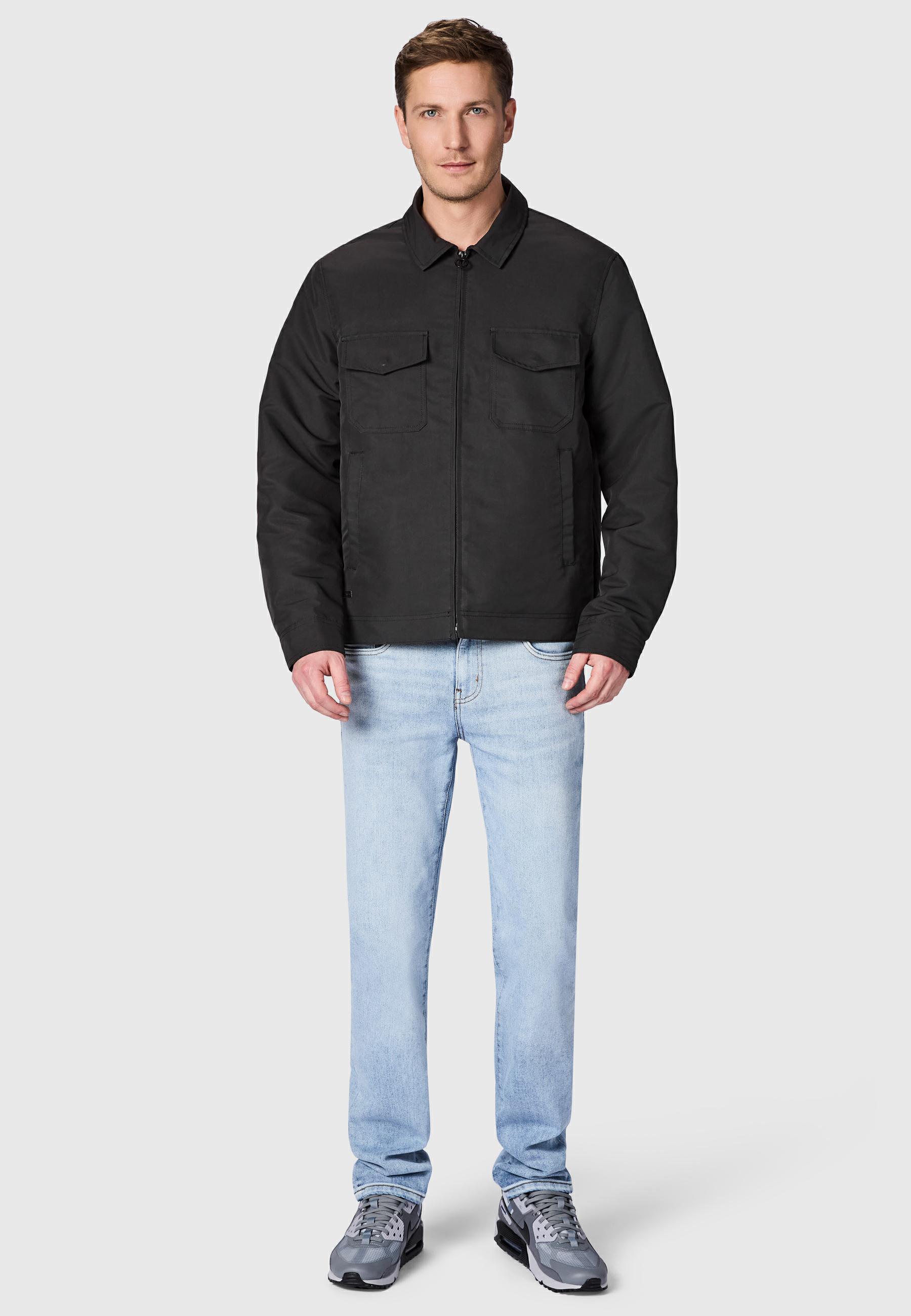 Übergangsjacke mit Hemdkragen "Dyphner YOUMODO" Black