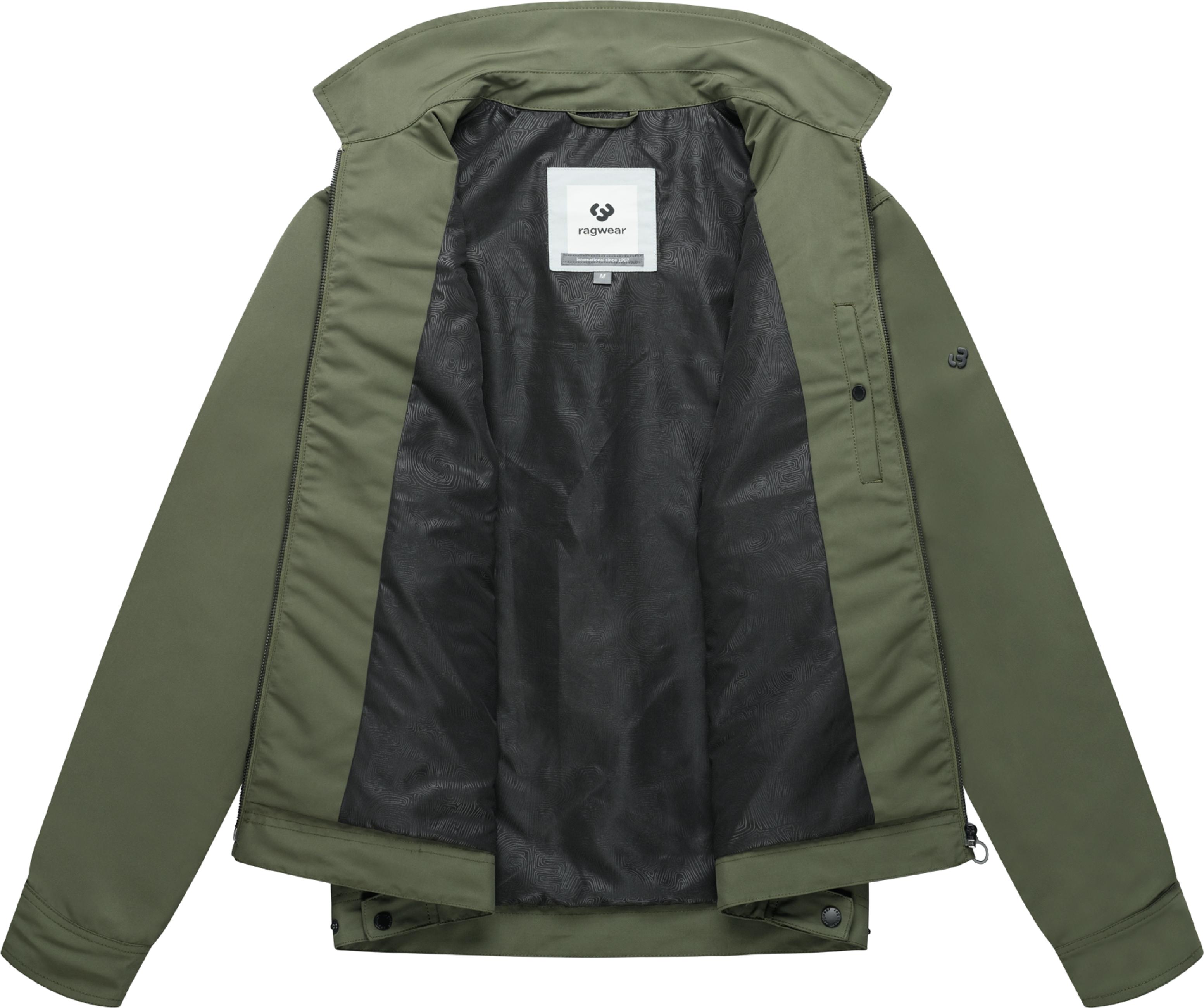 Übergangsjacke mit Hemdkragen "Dyphner YOUMODO" Dark Olive