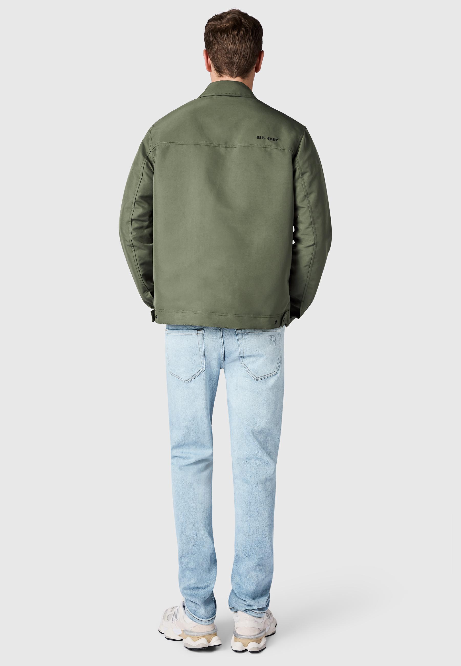 Übergangsjacke mit Hemdkragen "Dyphner YOUMODO" Dark Olive