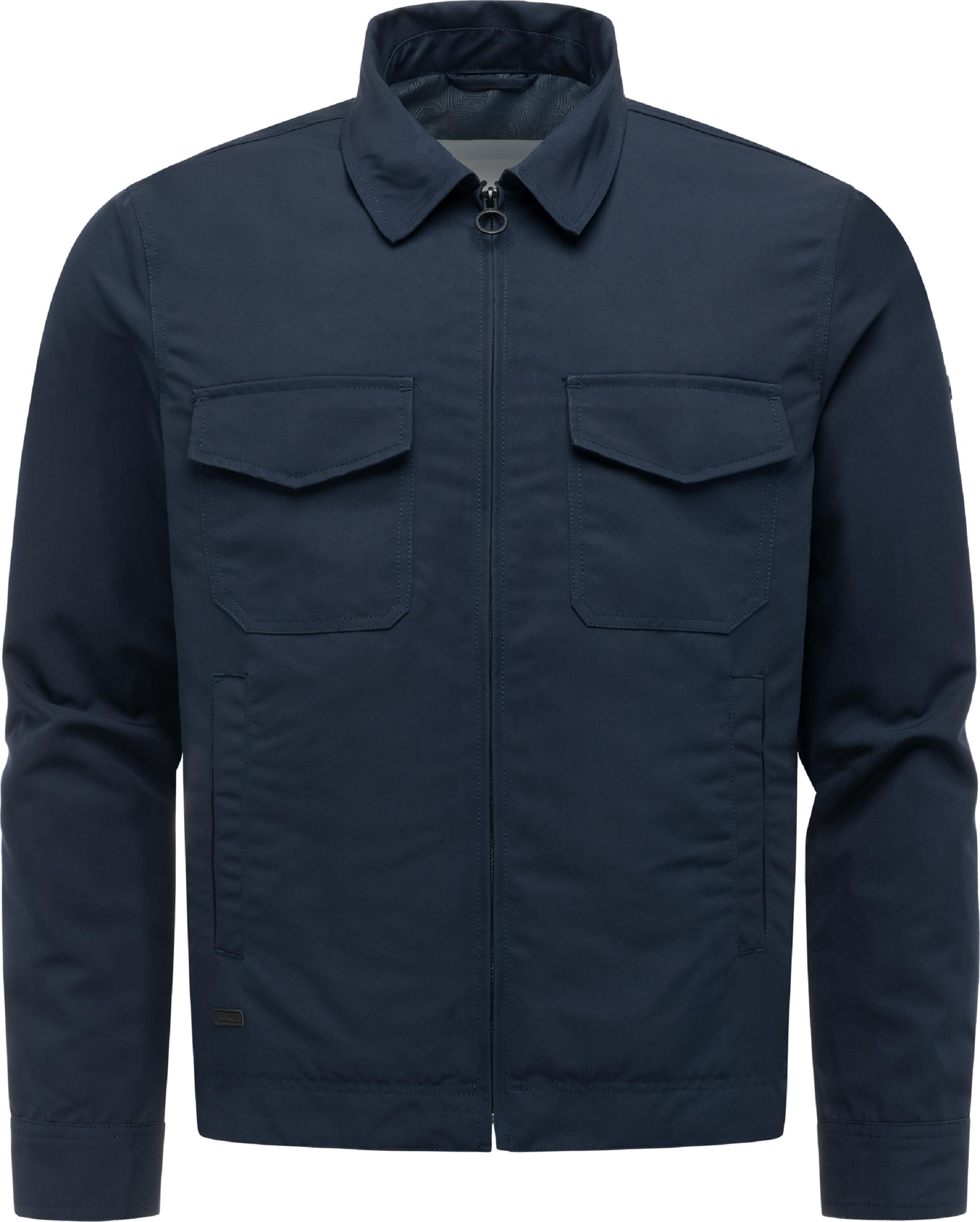 Übergangsjacke mit Hemdkragen "Dyphner YOUMODO" Navy