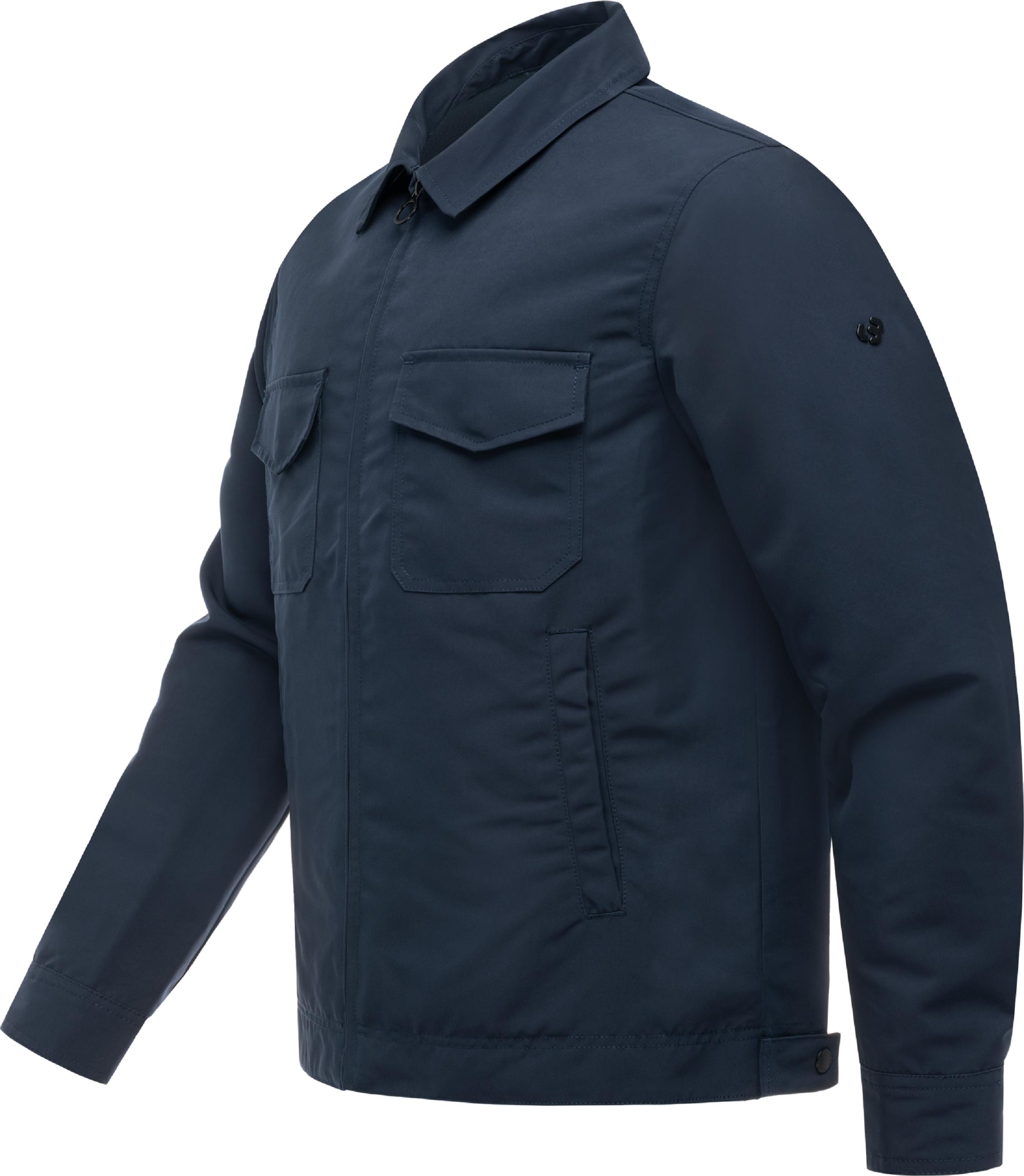Übergangsjacke mit Hemdkragen "Dyphner YOUMODO" Navy