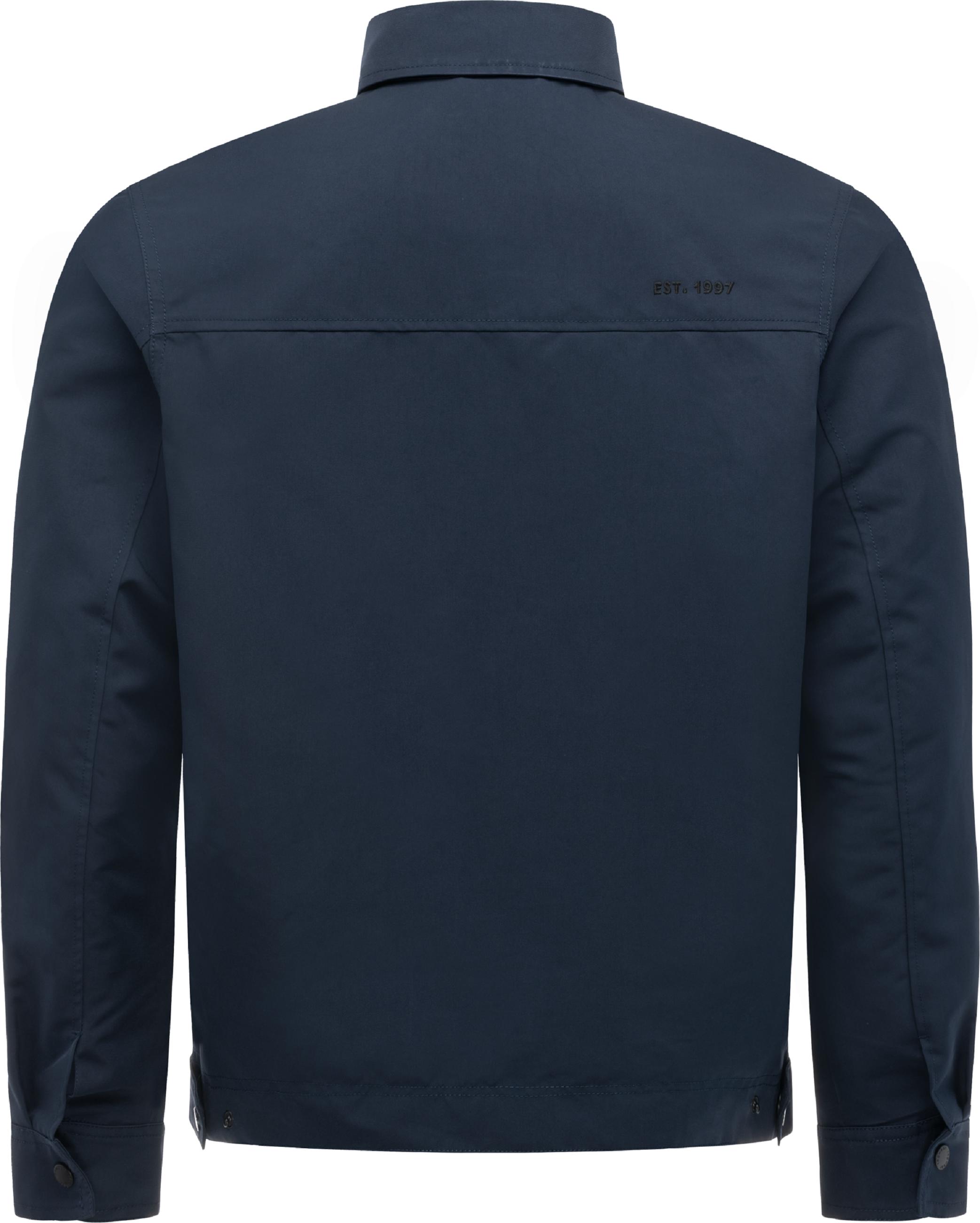 Übergangsjacke mit Hemdkragen "Dyphner YOUMODO" Navy