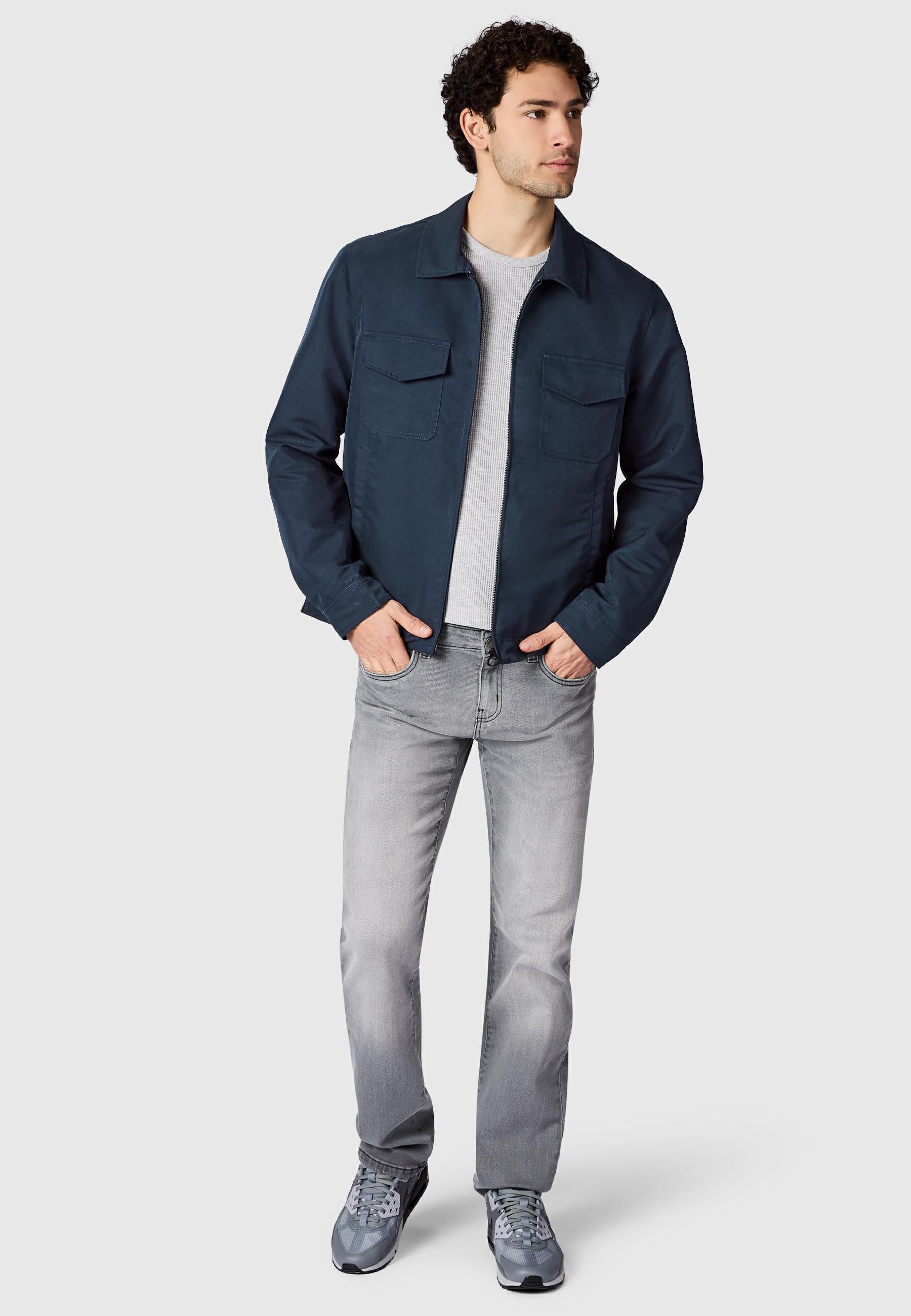 Übergangsjacke mit Hemdkragen "Dyphner YOUMODO" Navy