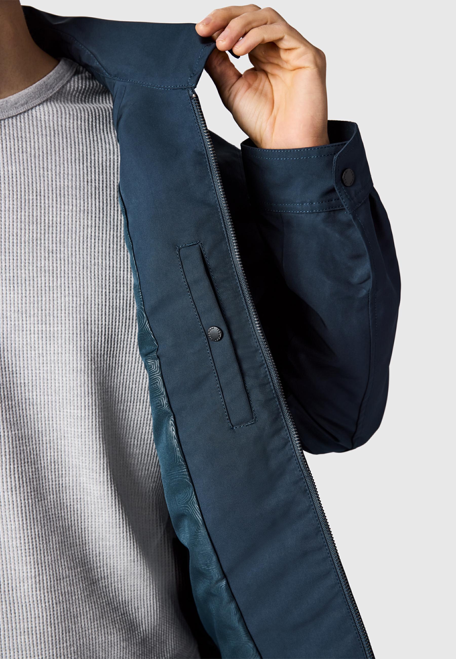 Übergangsjacke mit Hemdkragen "Dyphner YOUMODO" Navy