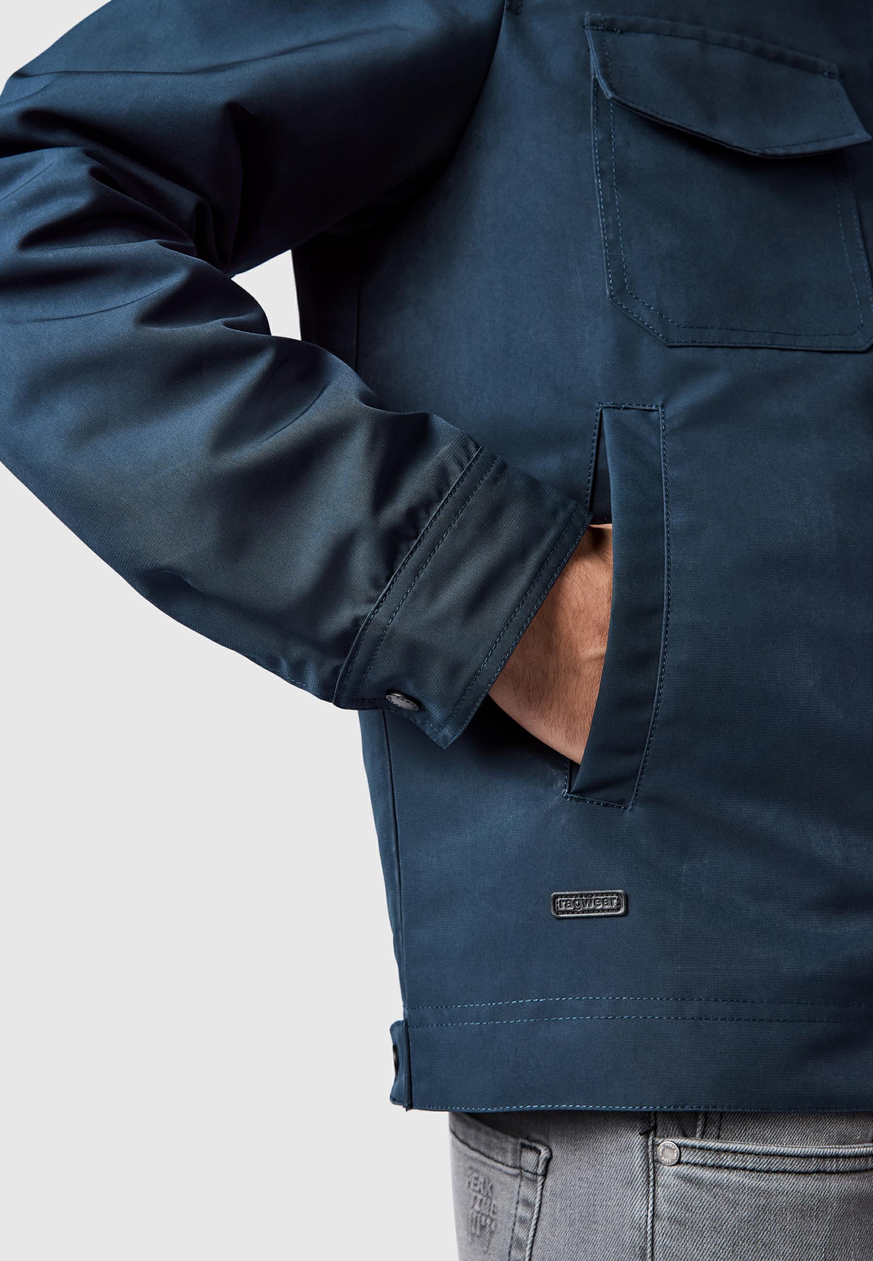 Übergangsjacke mit Hemdkragen "Dyphner YOUMODO" Navy