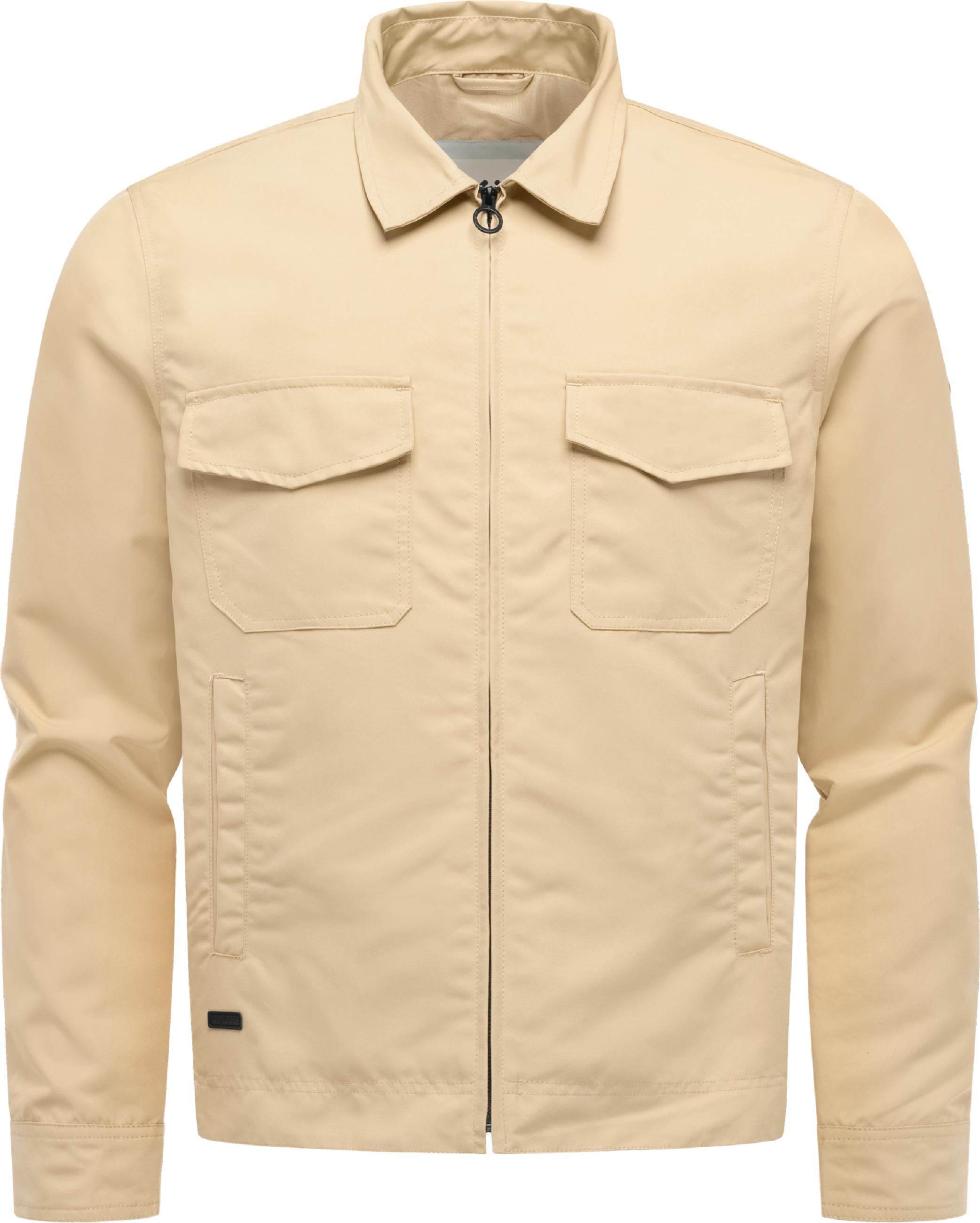 Übergangsjacke mit Hemdkragen "Dyphner YOUMODO" Sand