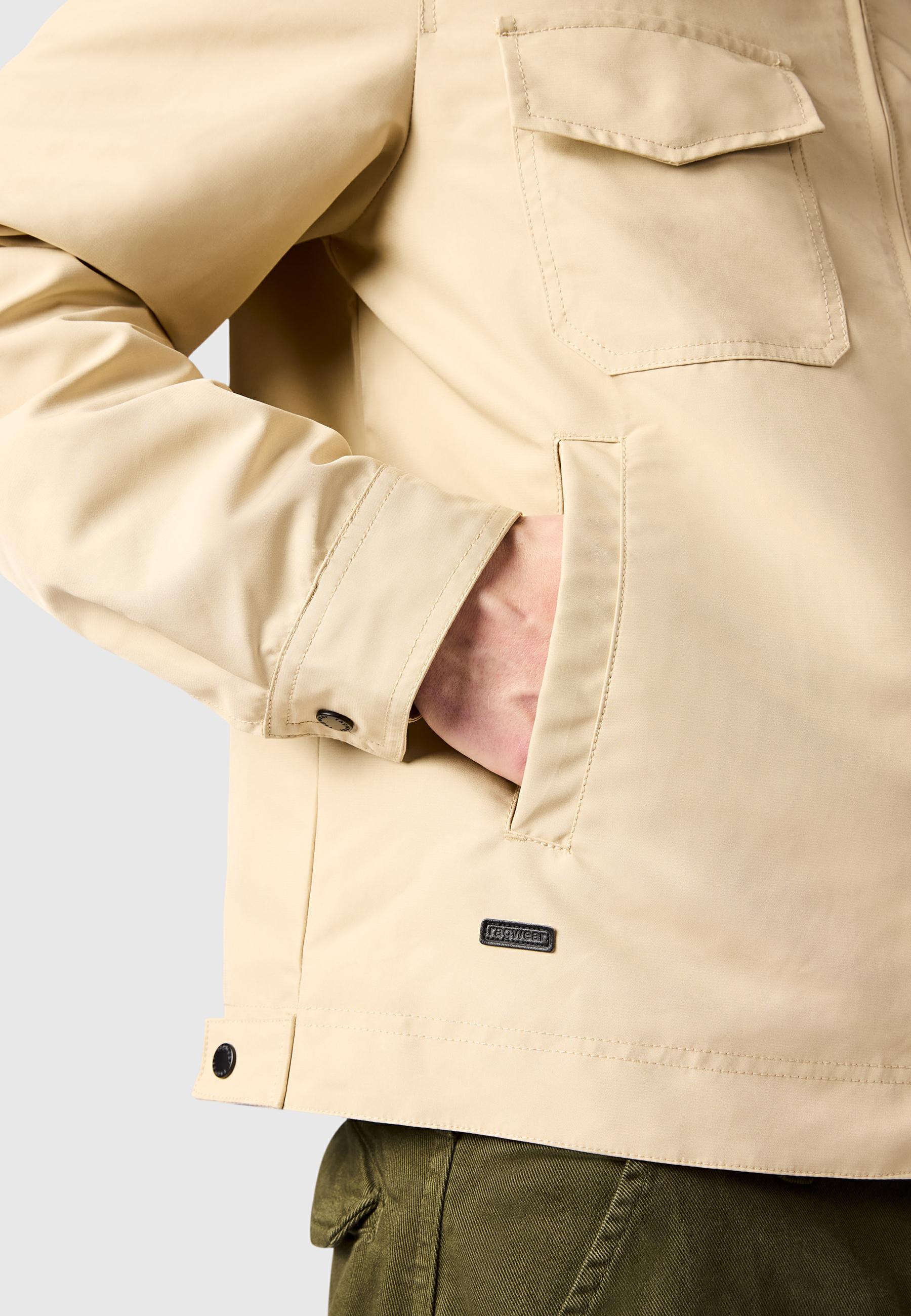 Übergangsjacke mit Hemdkragen "Dyphner YOUMODO" Sand