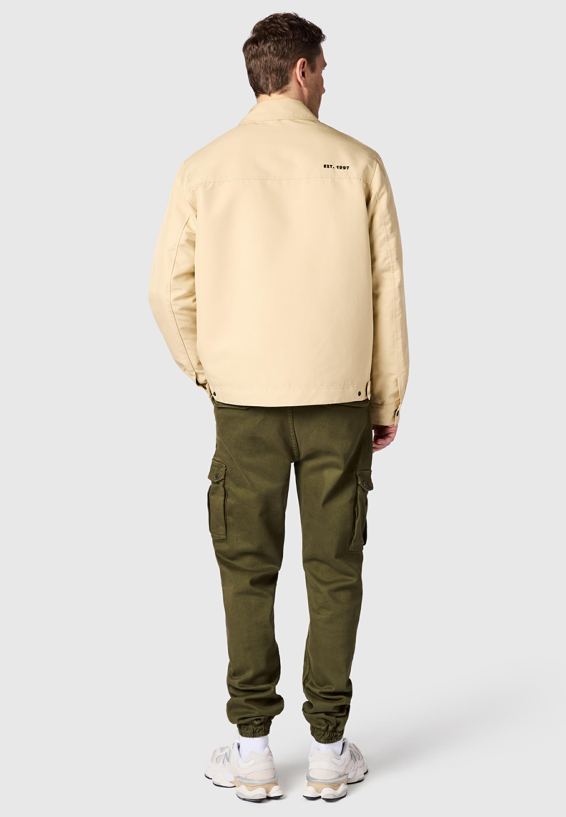 Übergangsjacke mit Hemdkragen "Dyphner YOUMODO" Sand