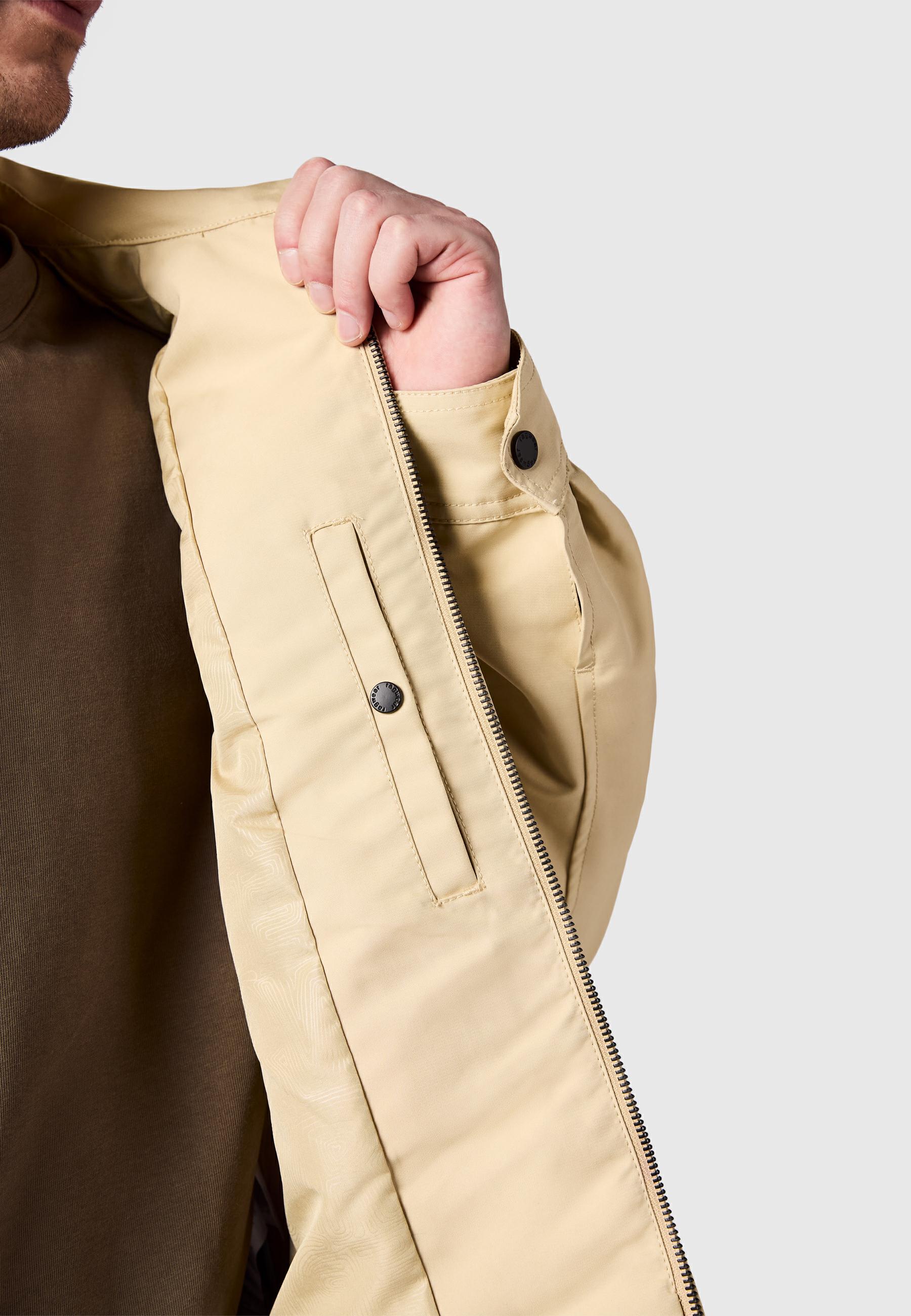 Übergangsjacke mit Hemdkragen "Dyphner YOUMODO" Sand