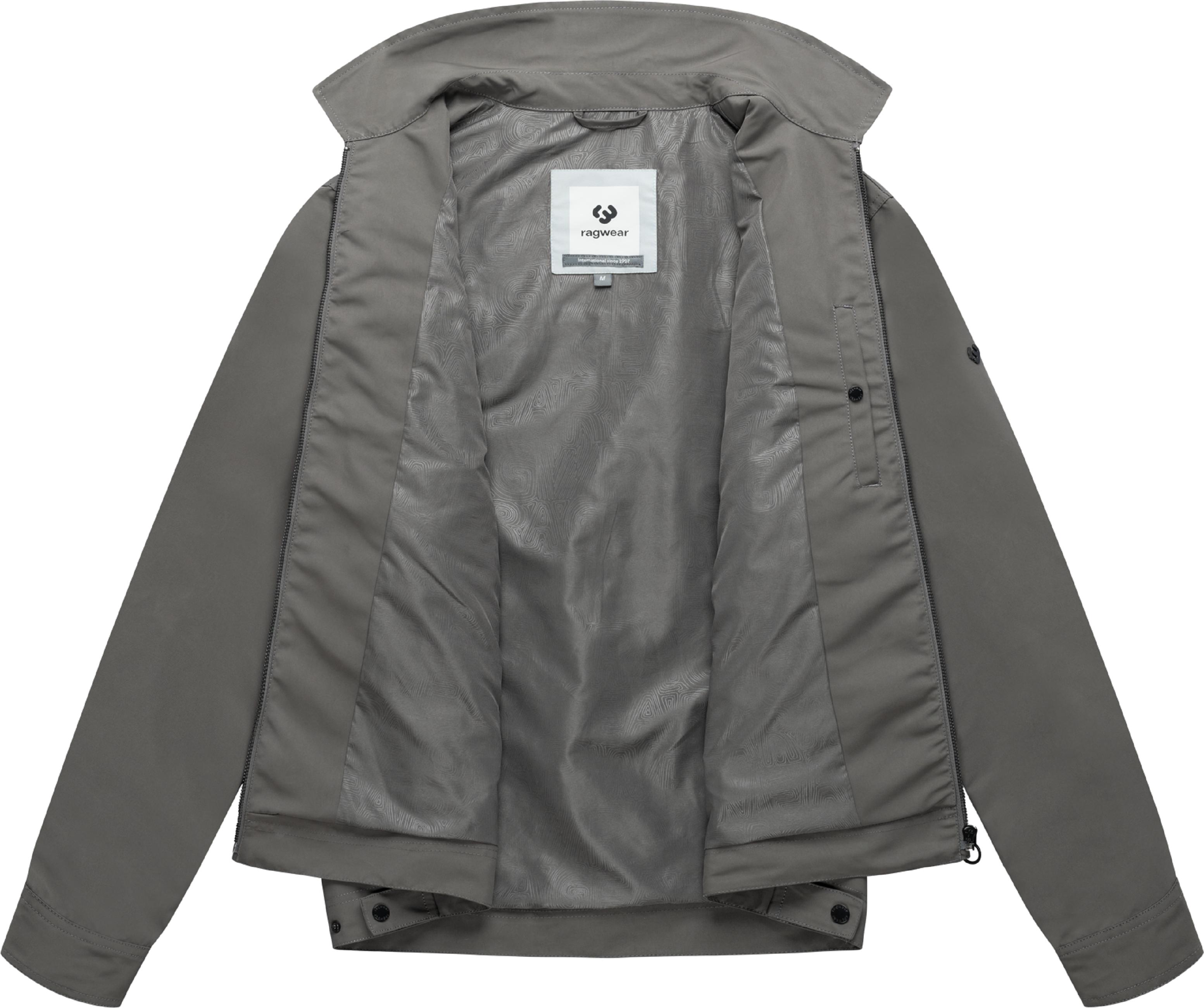 Übergangsjacke mit Hemdkragen "Dyphner YOUMODO" Stone Grey