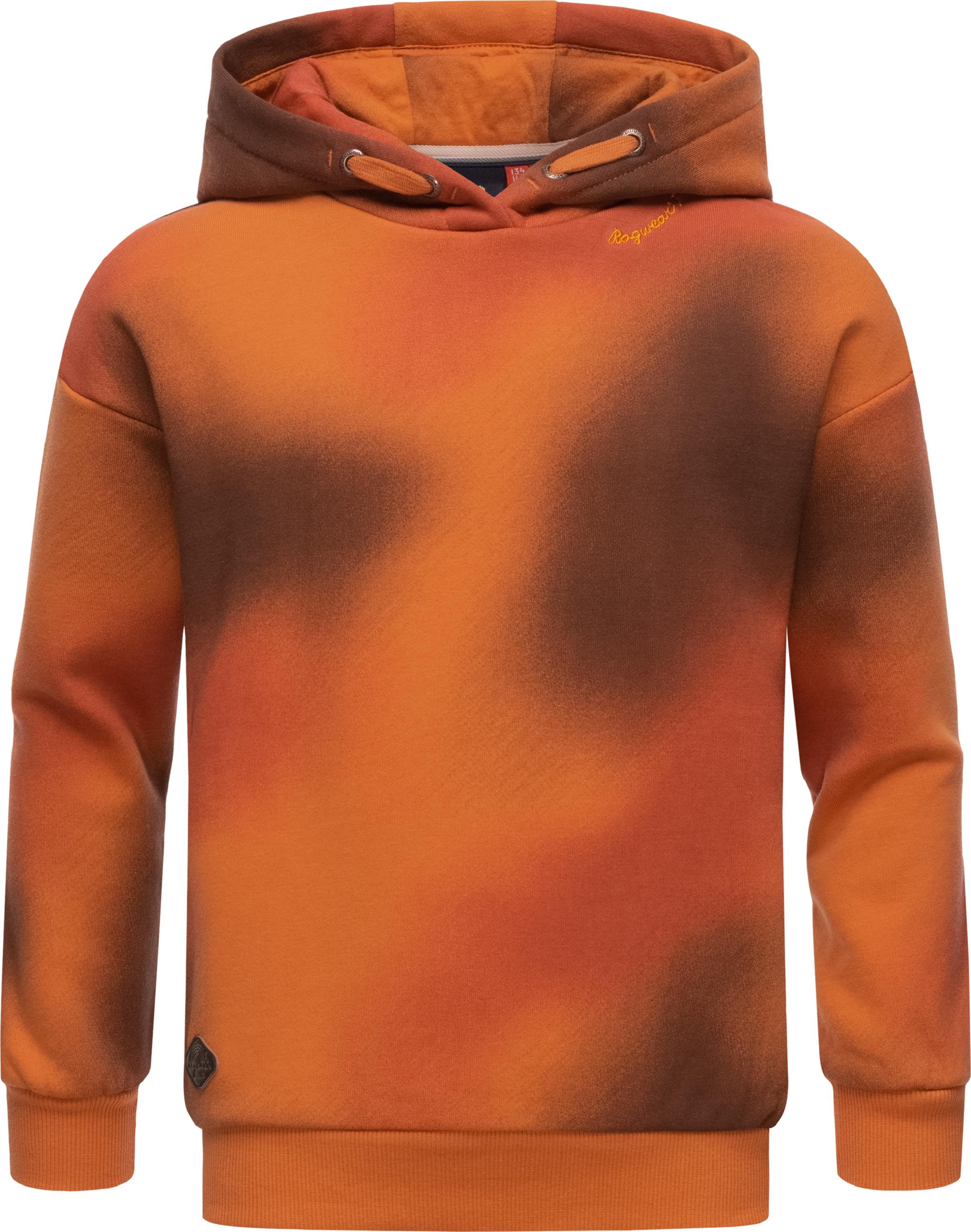 Weiches Longsleeve Sweatshirt "Elinka Ombre" Cinnamon Combo