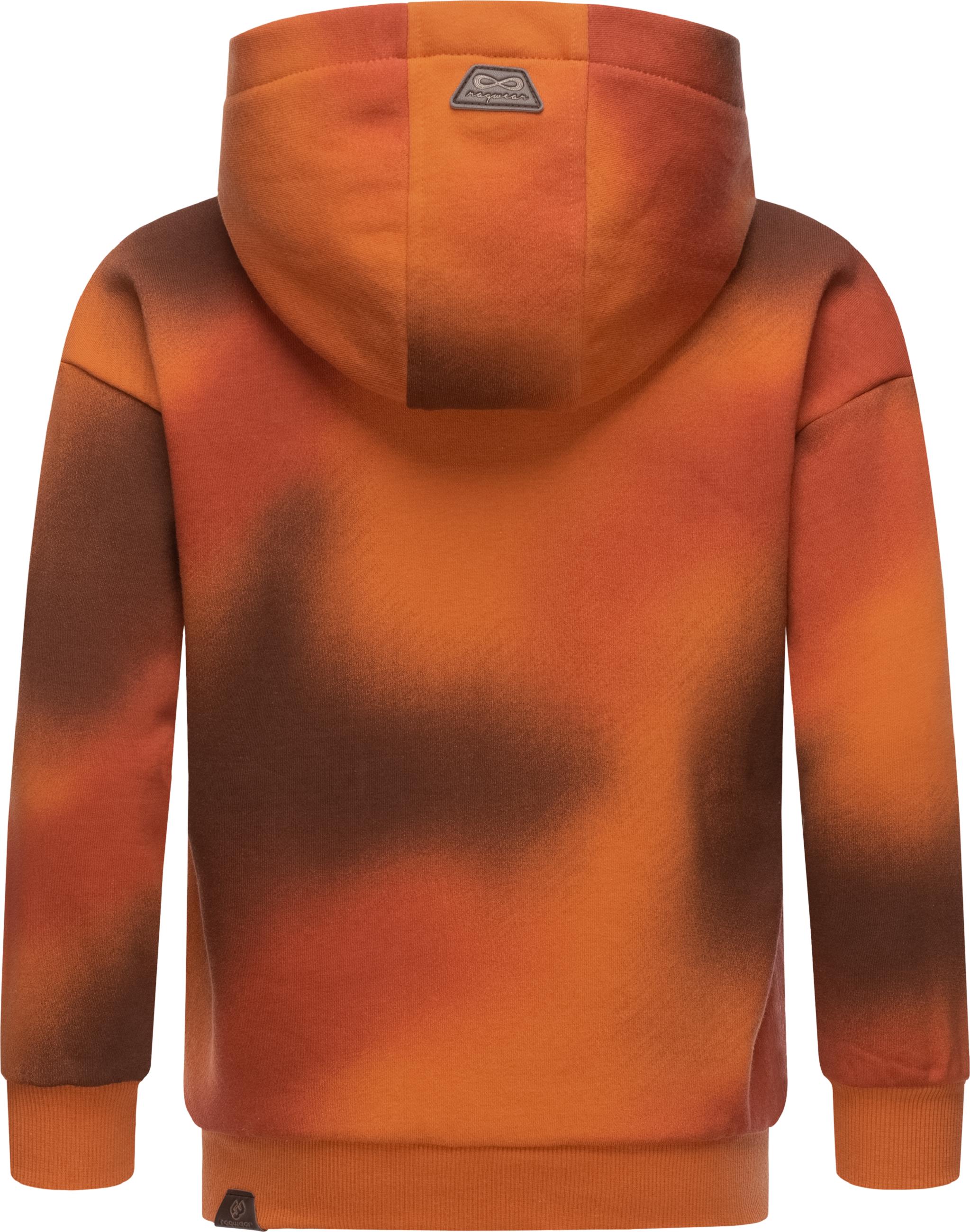 Weiches Longsleeve Sweatshirt "Elinka Ombre" Cinnamon Combo