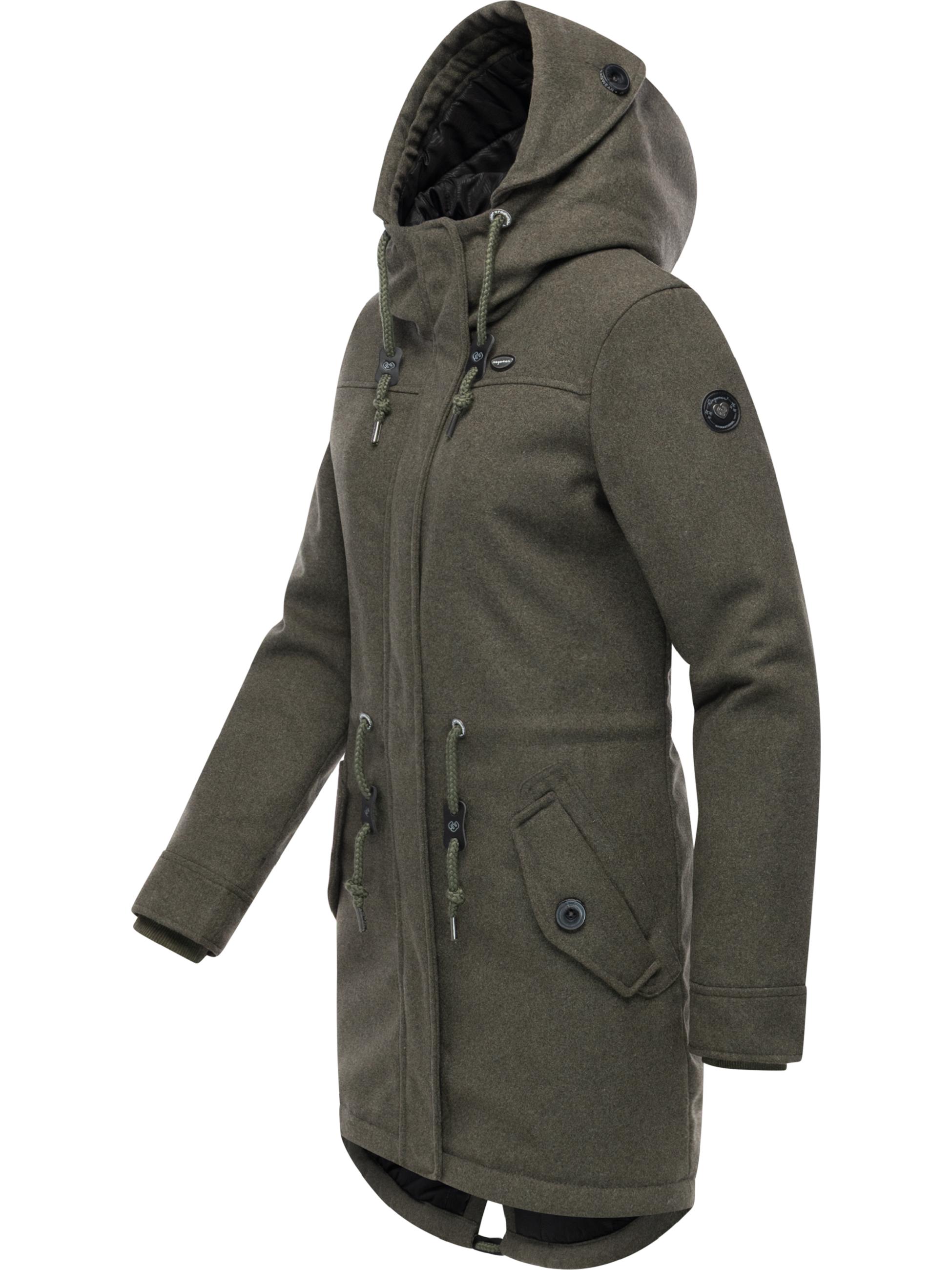 Warmer Winterparka "Ellba Coat A YOUMODO" Dark Olive