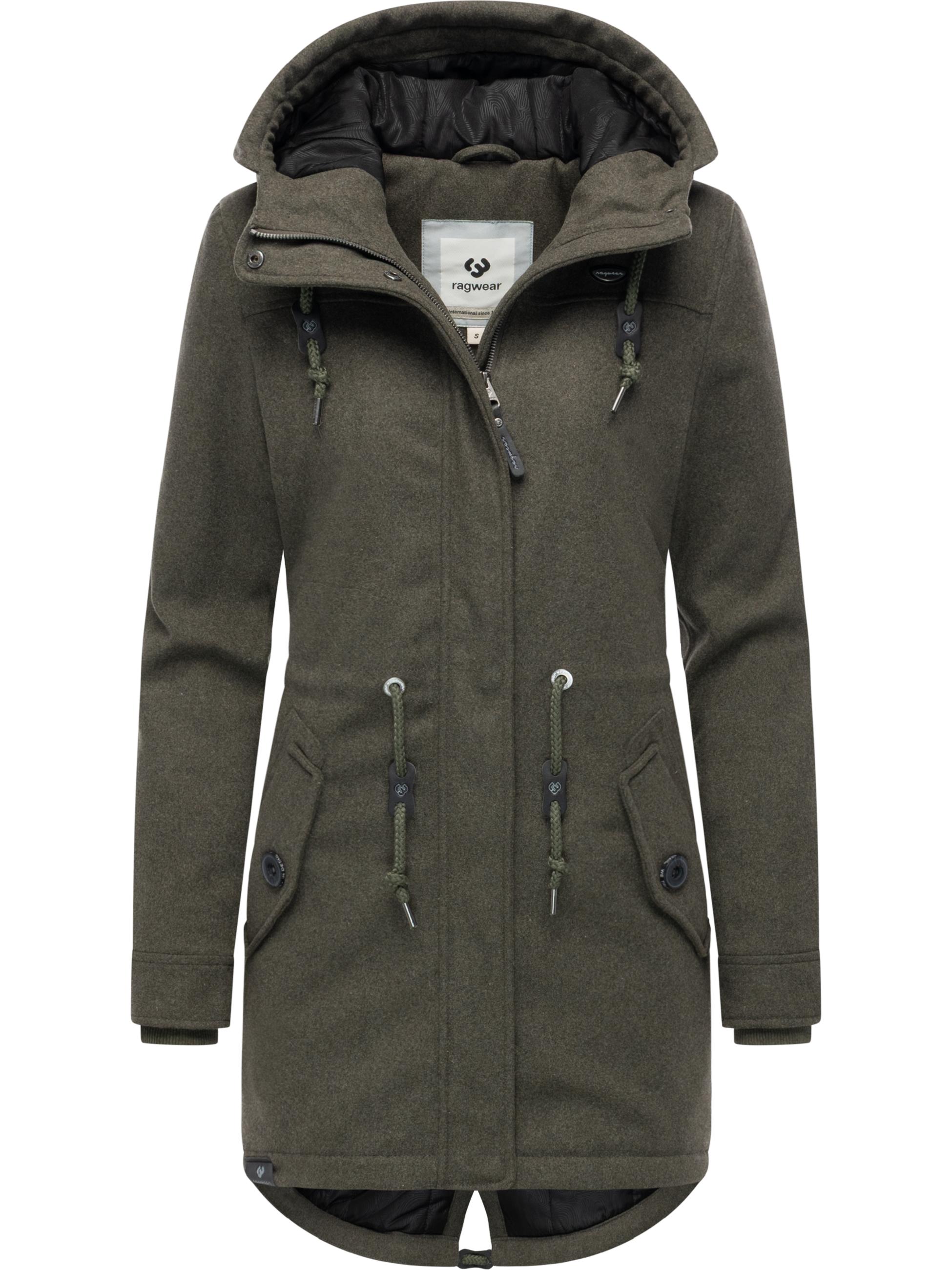 Warmer Winterparka "Ellba Coat A YOUMODO" Dark Olive