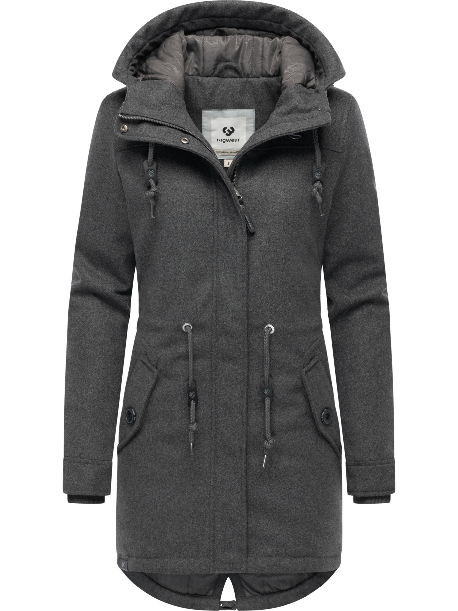 Warmer Winterparka "Ellba Coat A YOUMODO" Stone Grey