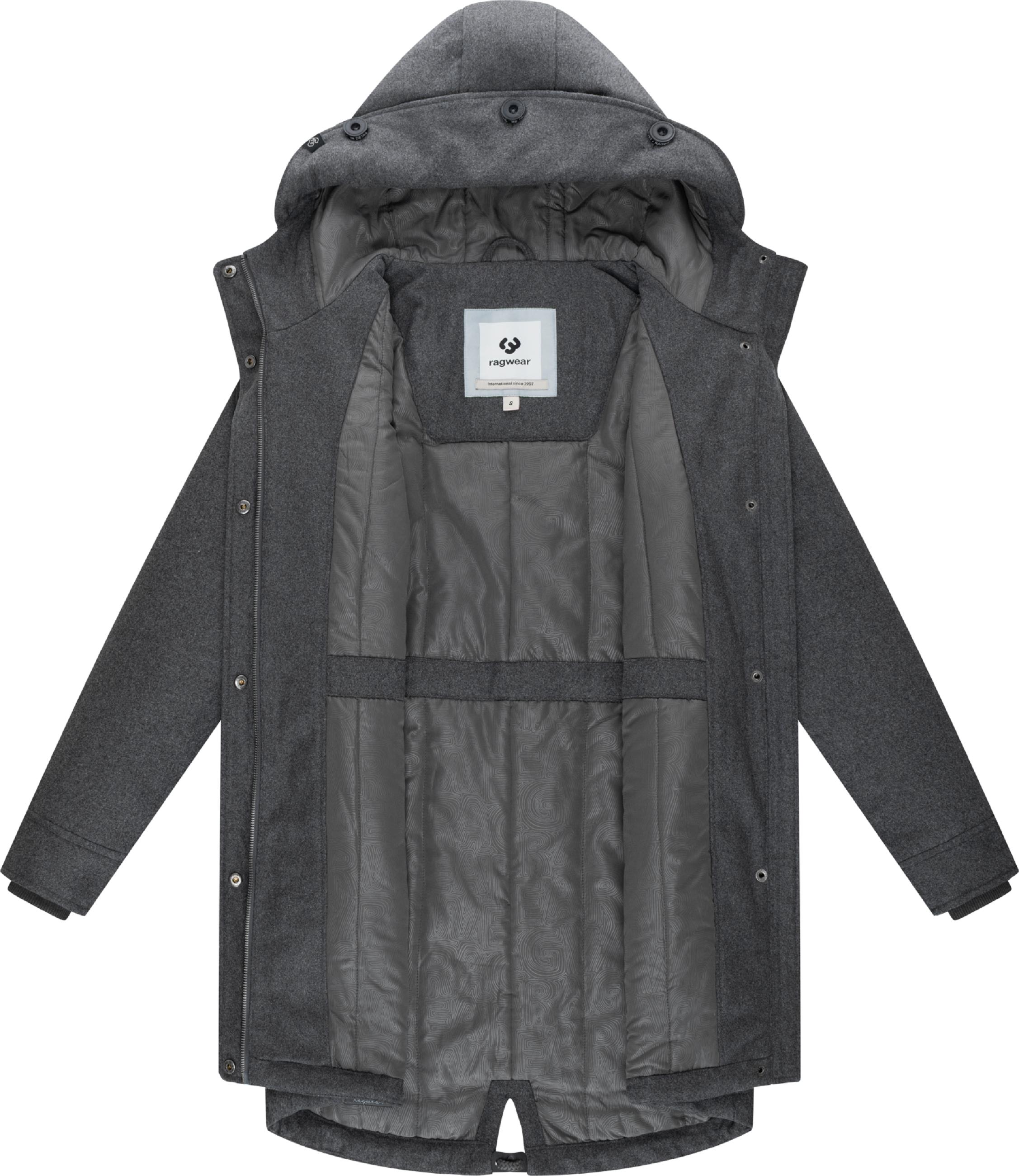 Warmer Winterparka "Ellba Coat A YOUMODO" Stone Grey