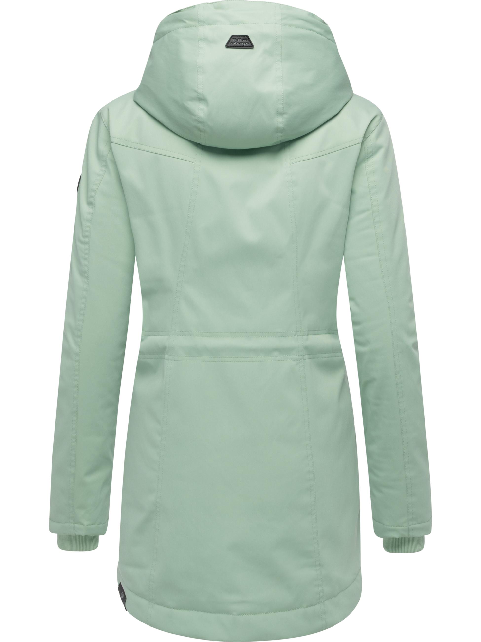 Winterparka mit auffälligen Taillenkordeln "Ellsa YOUMODO" Mint