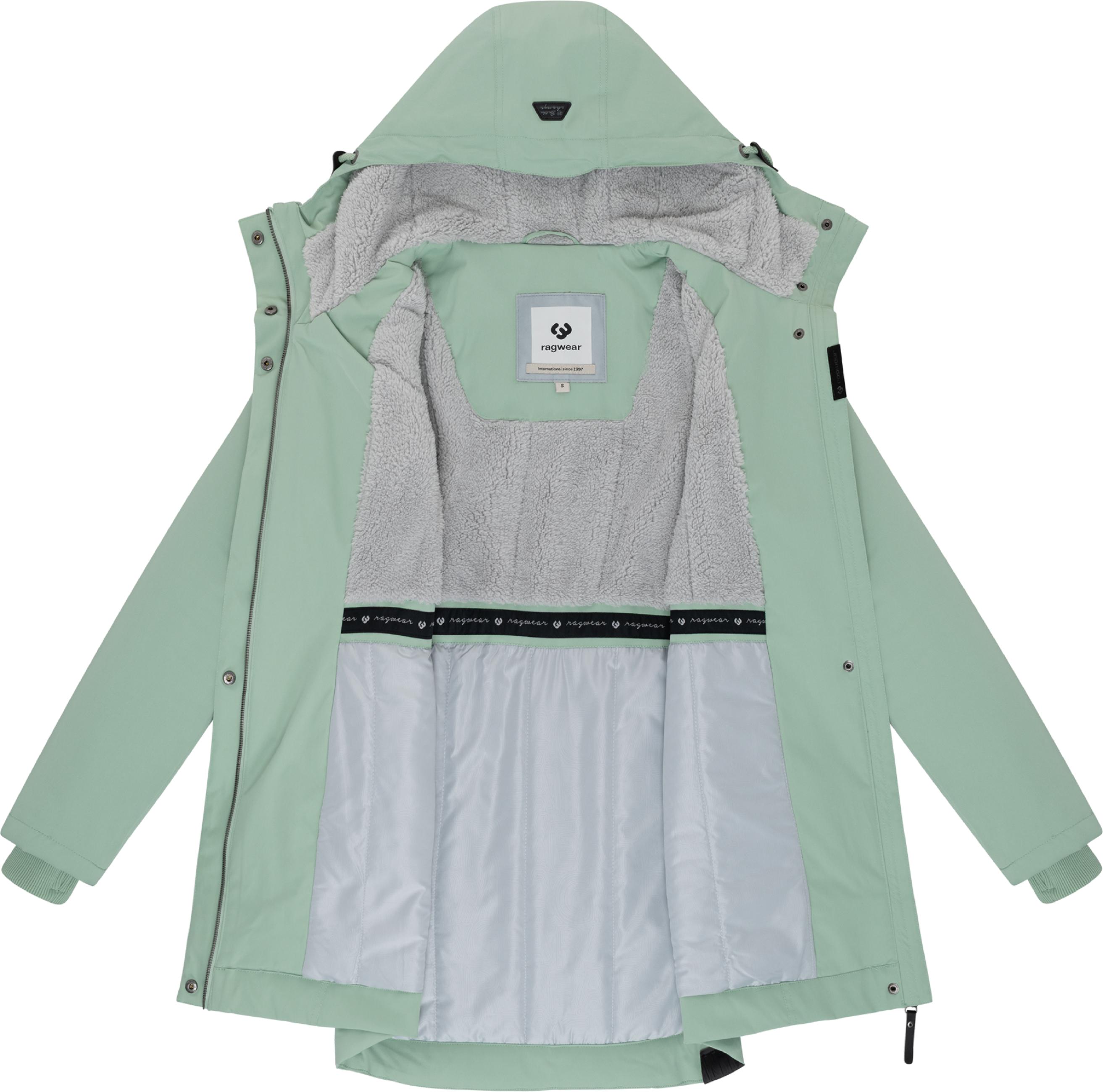 Winterparka mit auffälligen Taillenkordeln "Ellsa YOUMODO" Mint