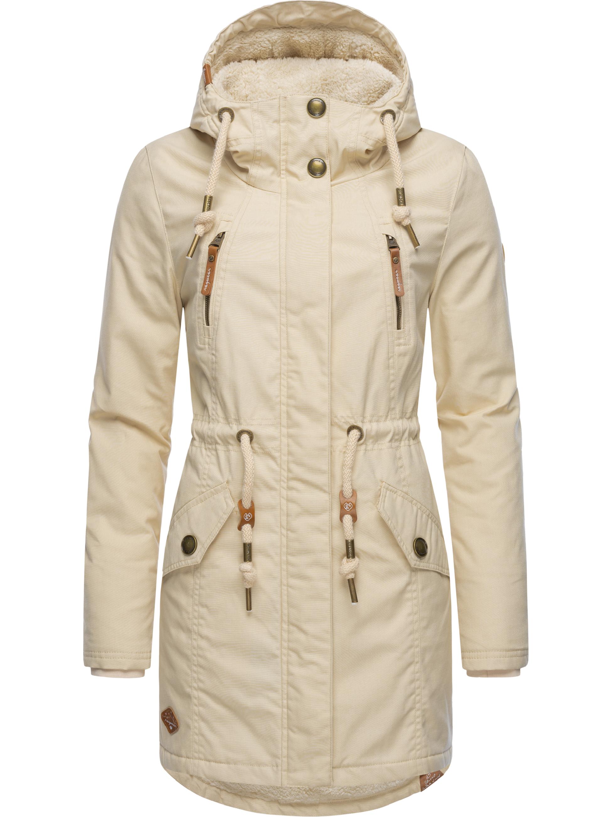 Winterparka mit Teddyfell Kapuze "Elsie" Beige22