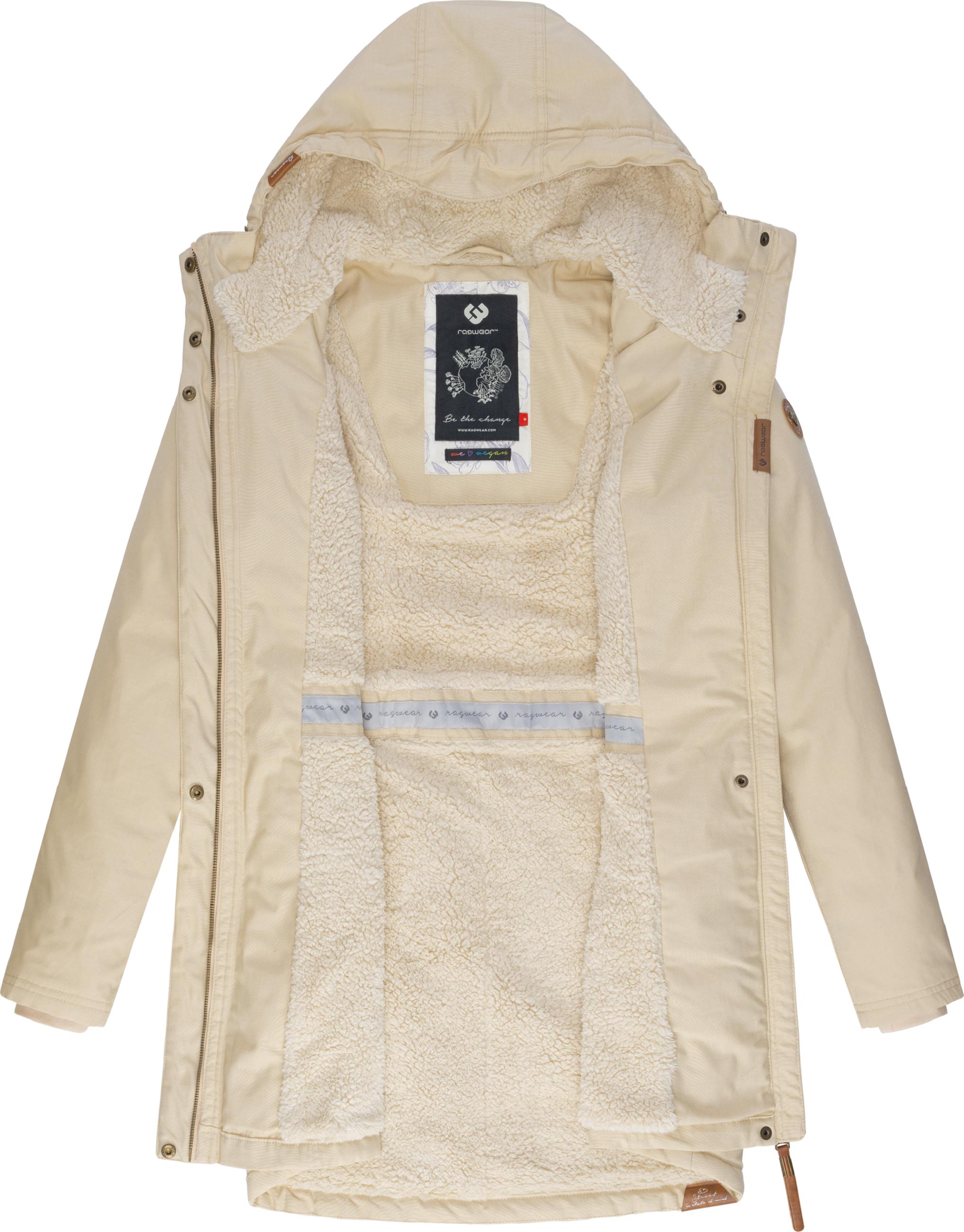 Winterparka mit Teddyfell Kapuze "Elsie" Beige22