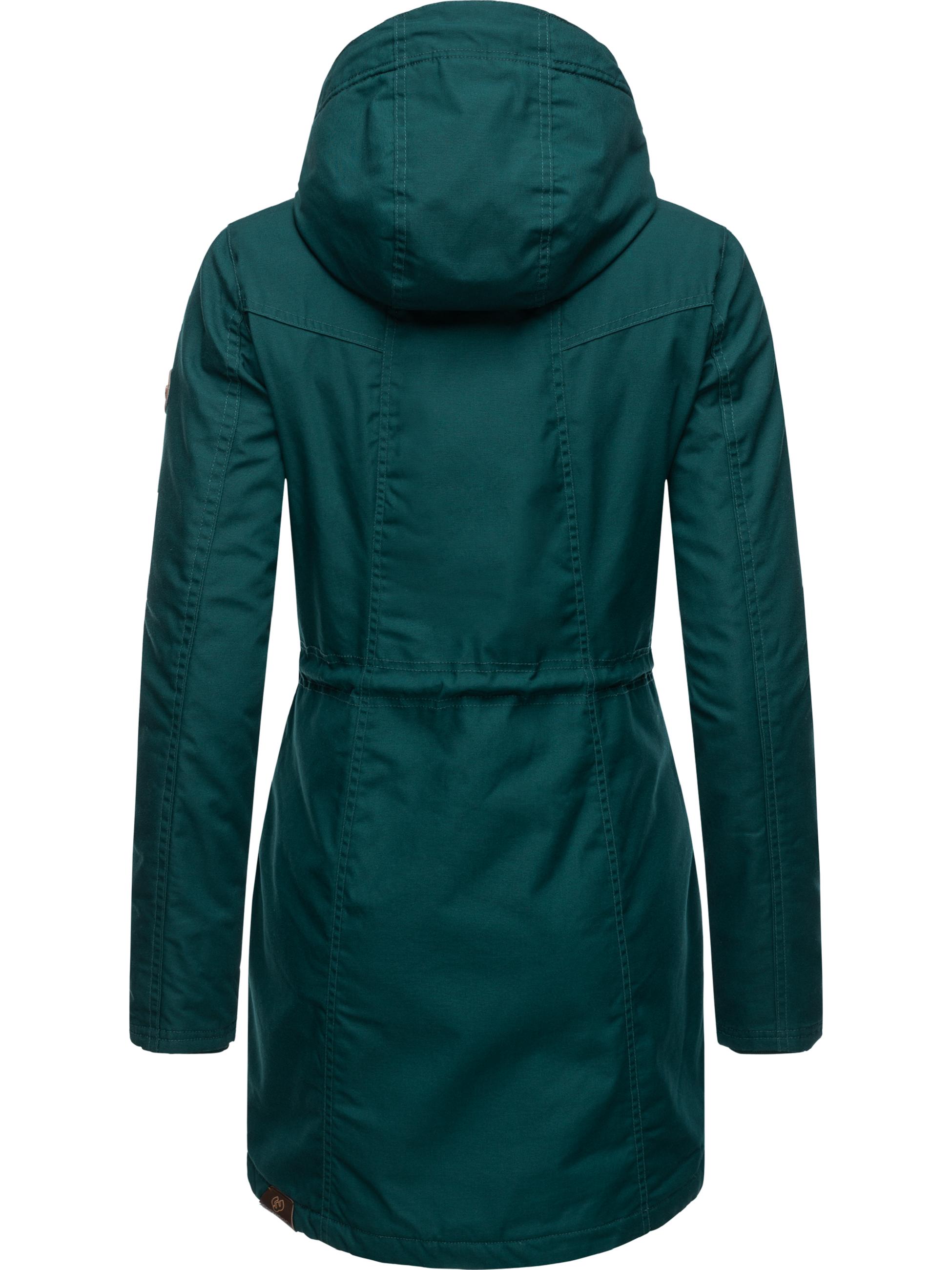 Winterparka mit Teddyfell Kapuze "Elsie" Dark Green22