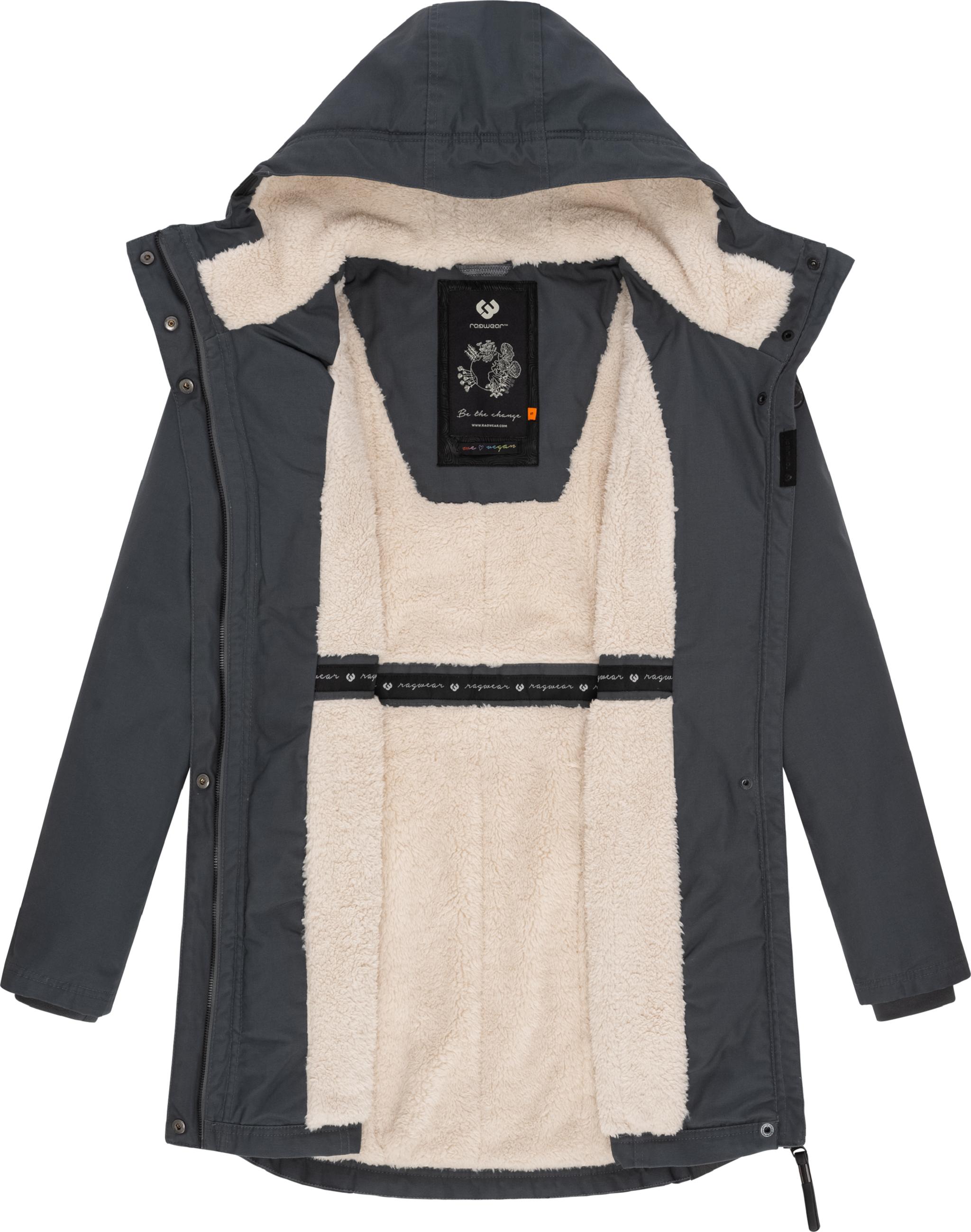 Winterparka mit Teddyfell Kapuze "Elsie" Dark Grey24